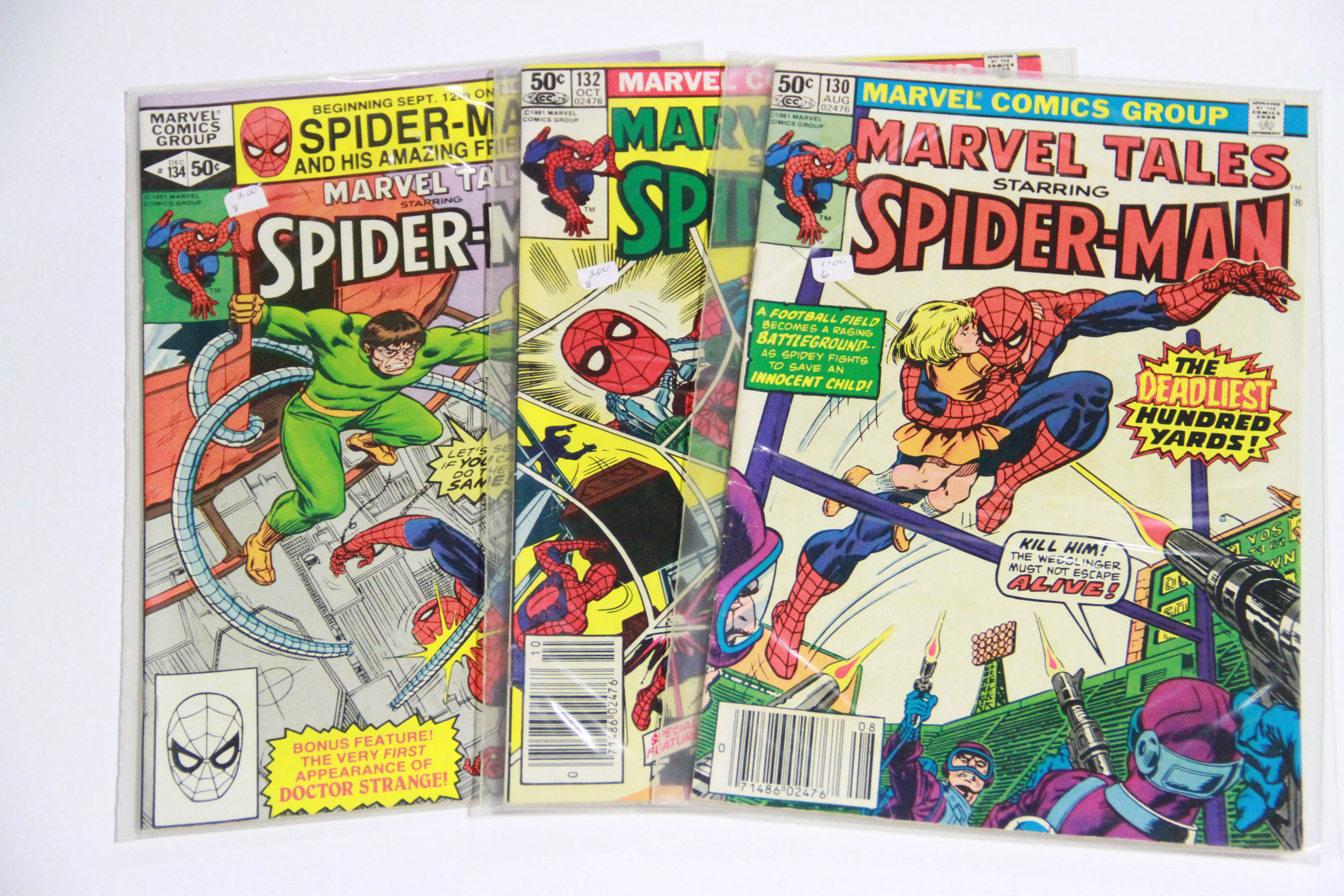 Bronze Age "Marvel Tales Starring Spider-Man" Comic Books
