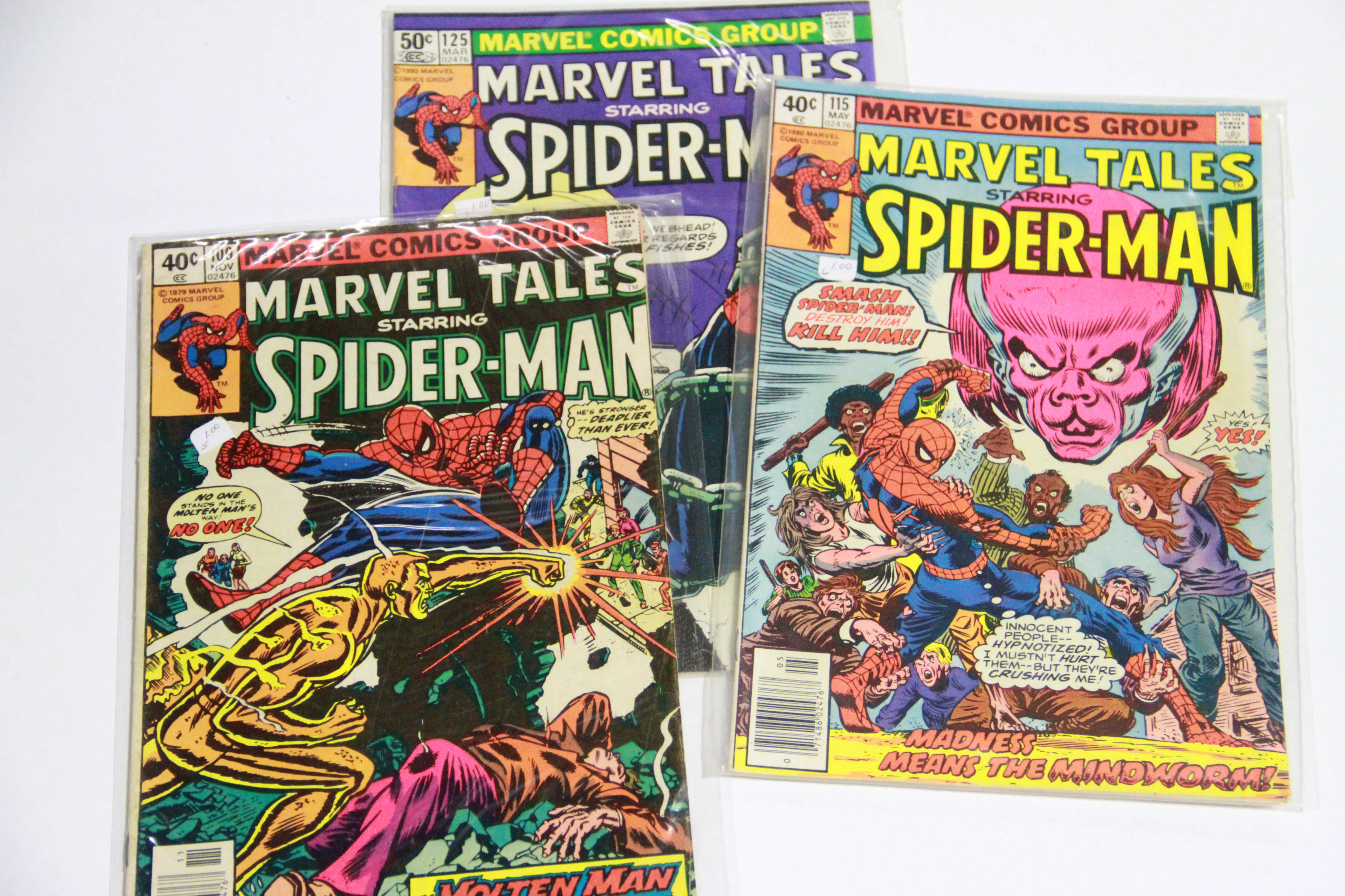Bronze Age "Marvel Tales Starring Spider-Man" Comic Books