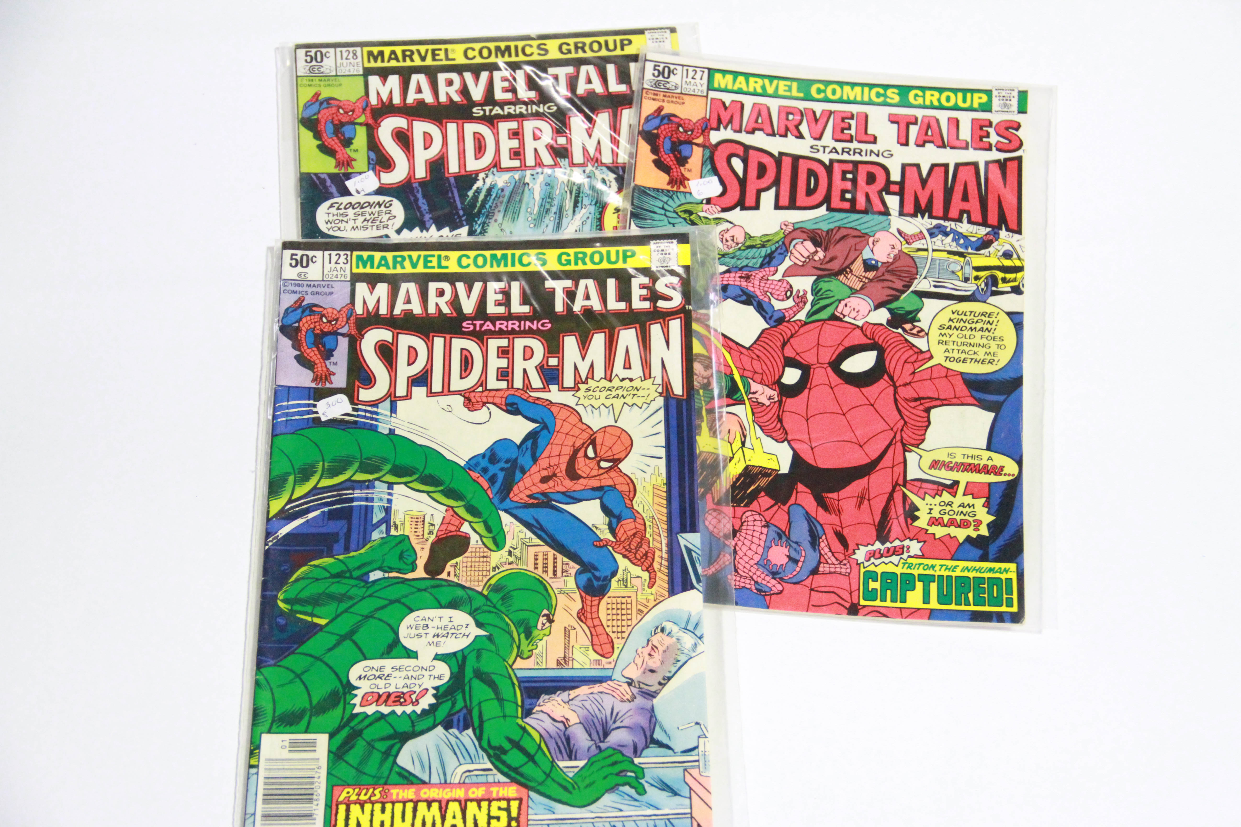 Bronze Age "Marvel Tales Starring Spider-Man" Comic Books