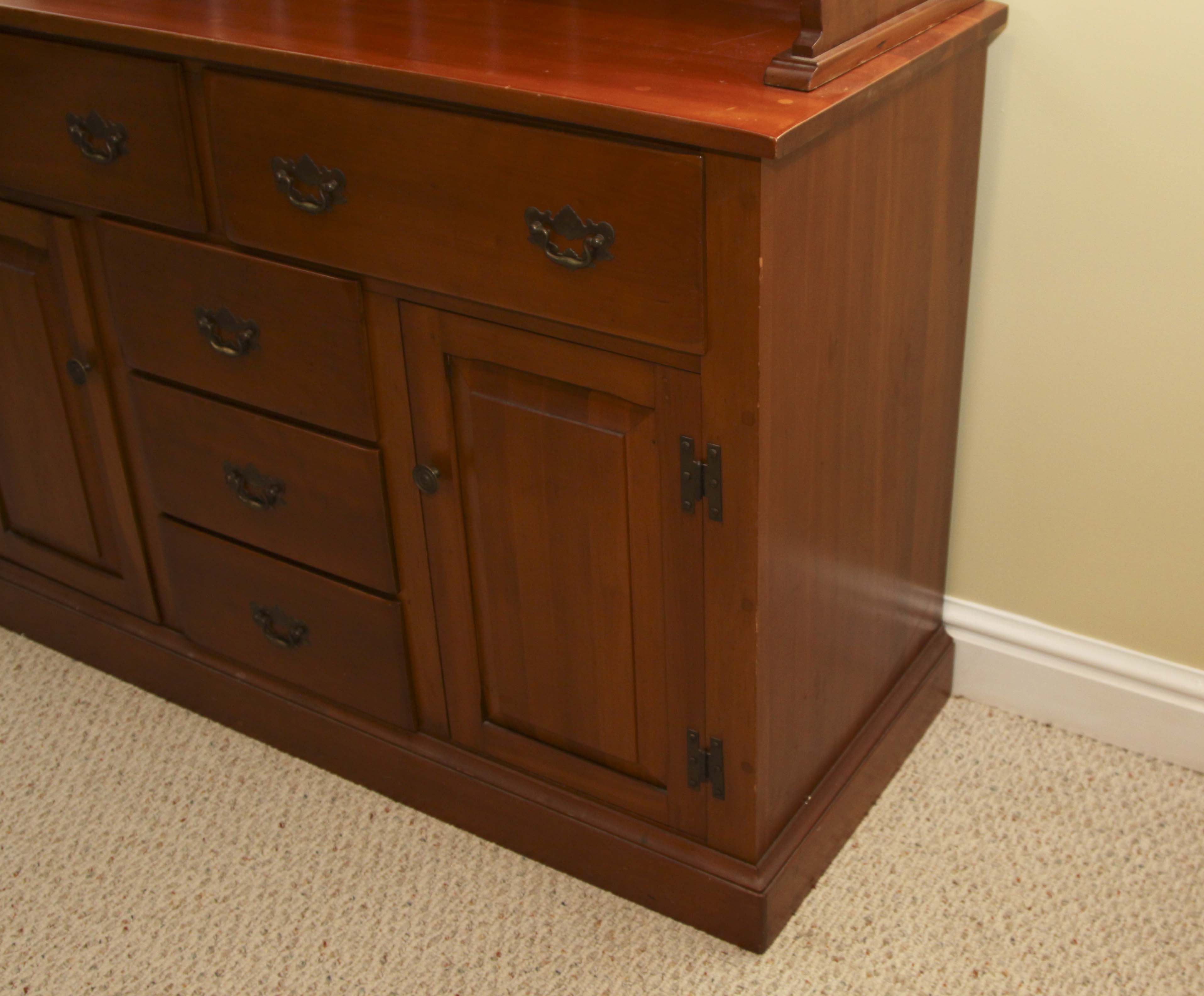 Vintage Country Style Cherry Cupboard