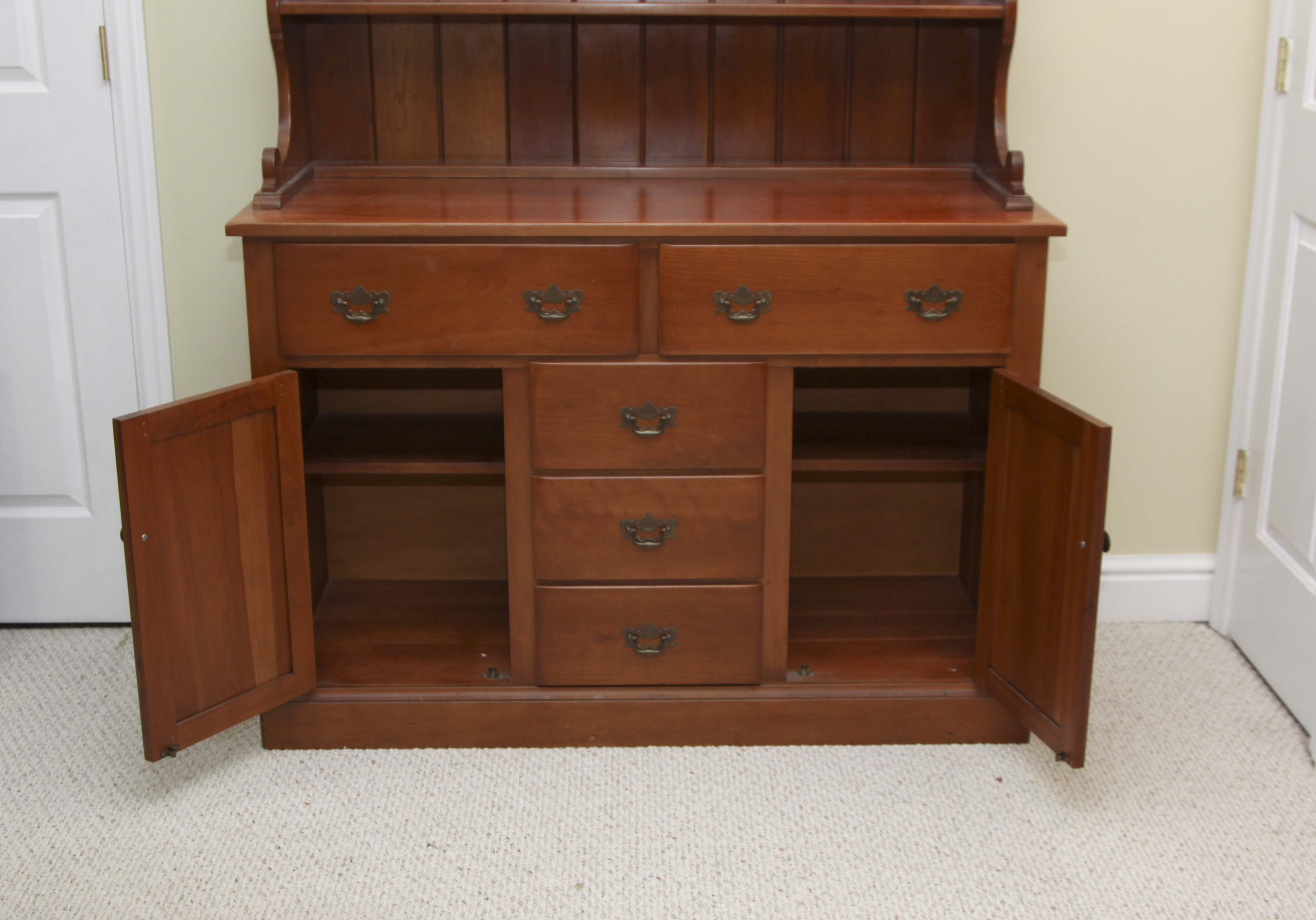Vintage Country Style Cherry Cupboard