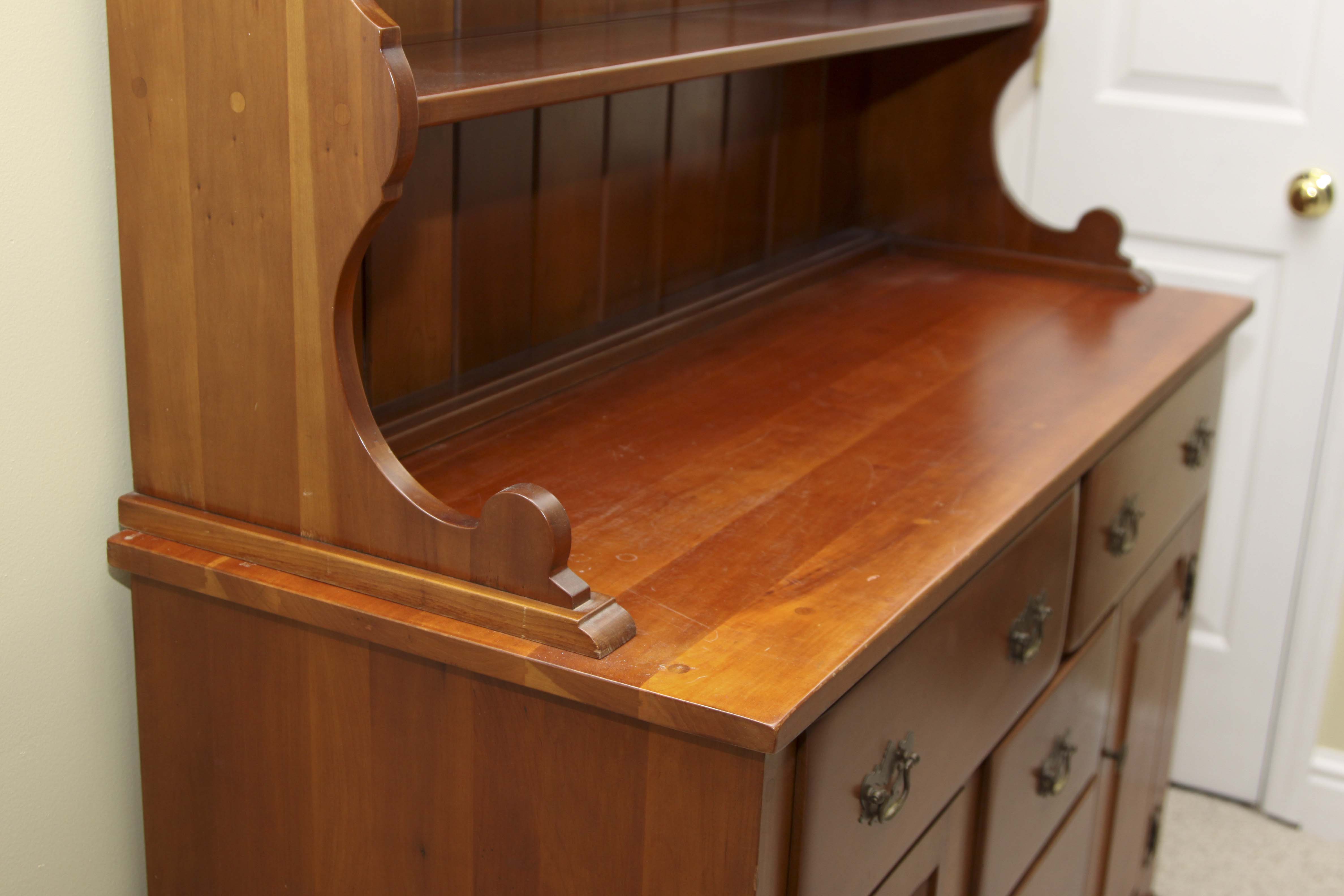 Vintage Country Style Cherry Cupboard