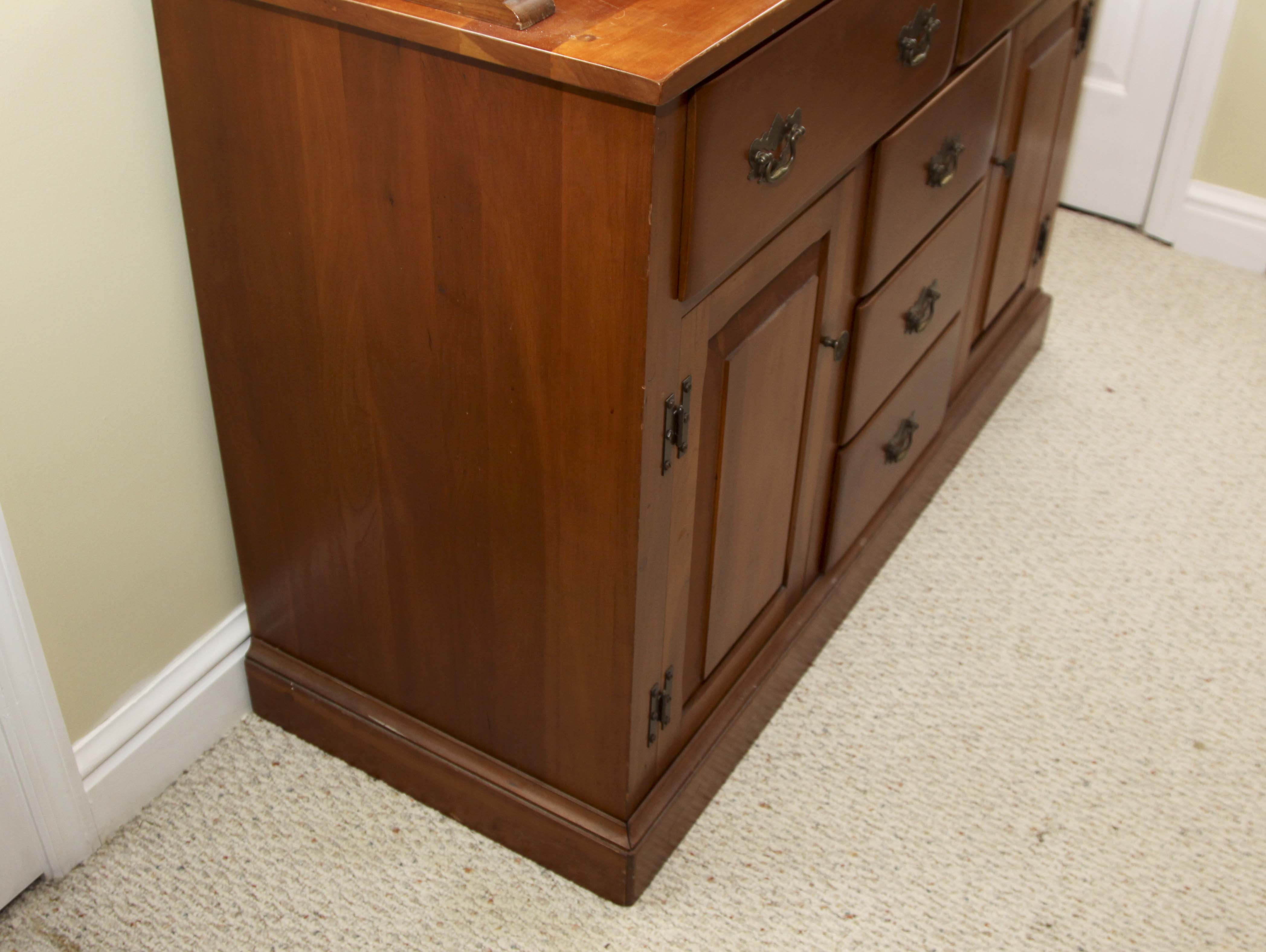 Vintage Country Style Cherry Cupboard