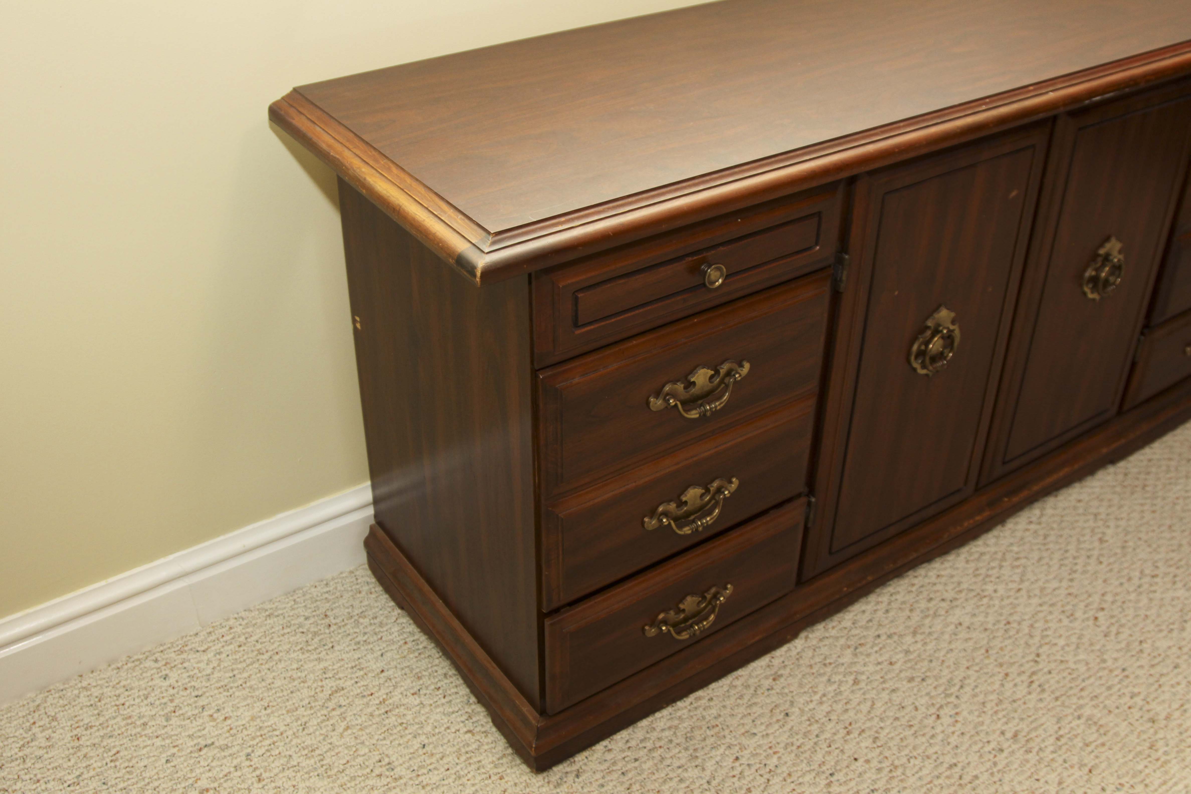 Wooden Office Credenza