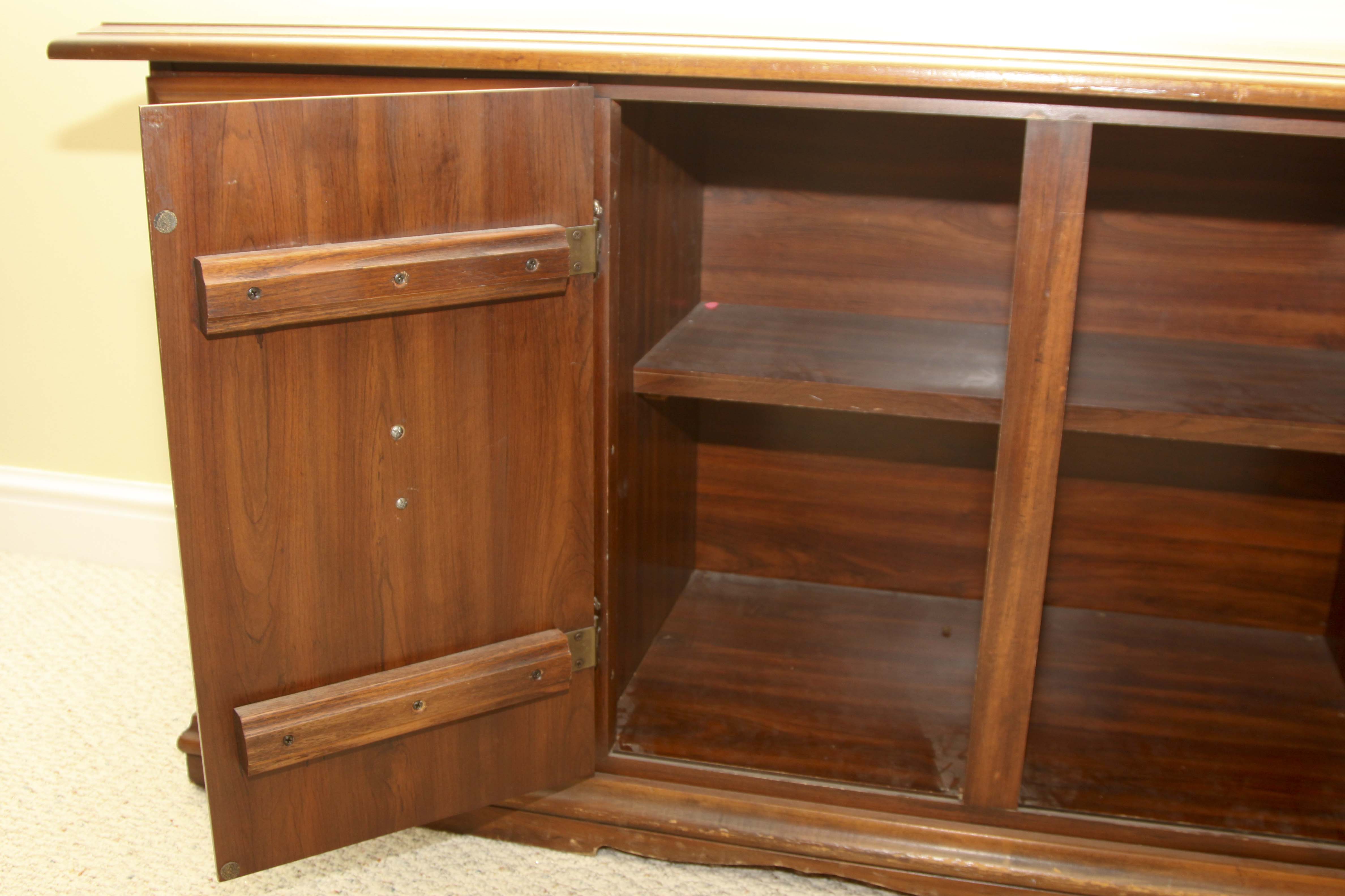 Wooden Office Credenza