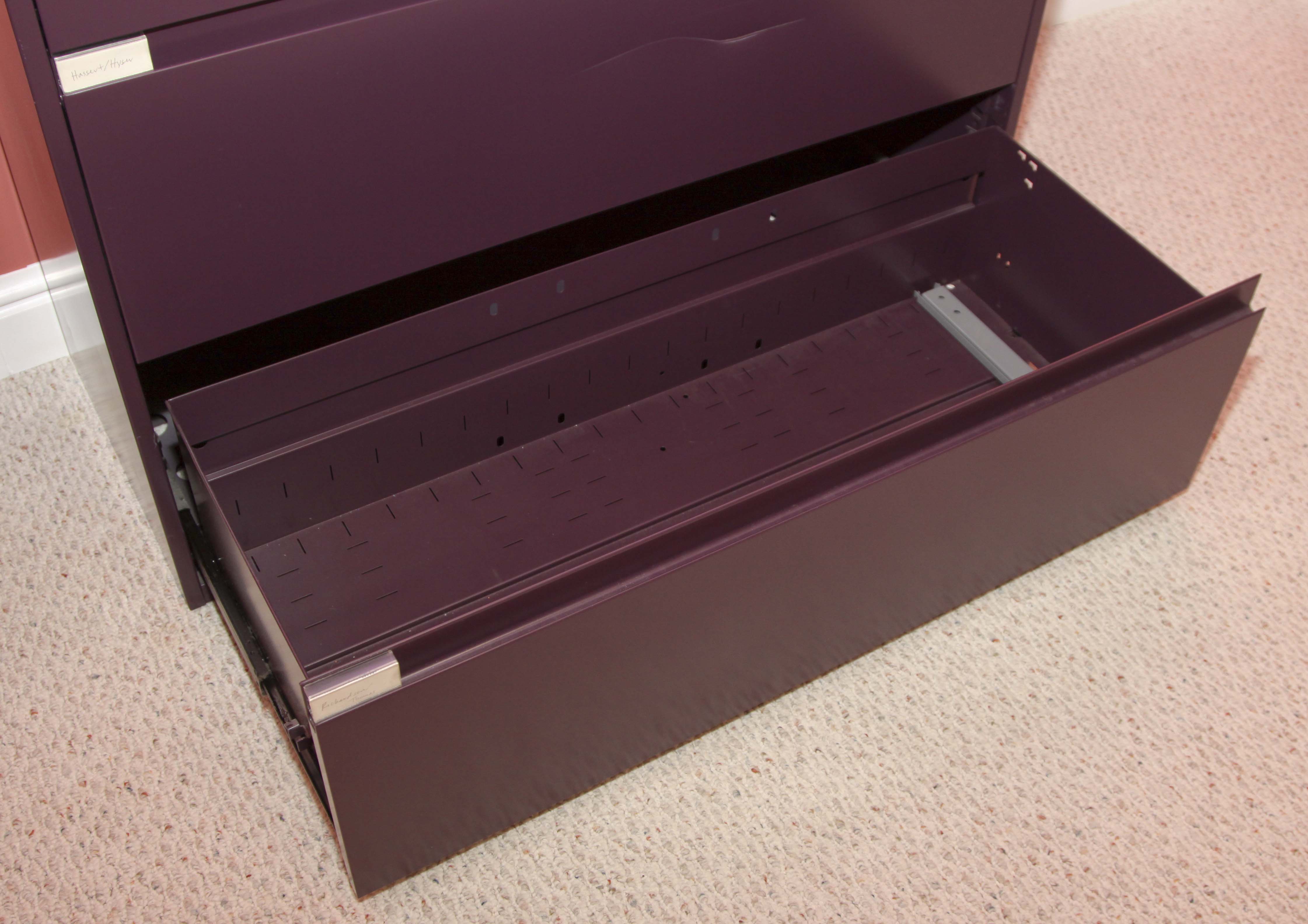 Four Drawer Lateral Metal File Cabinet