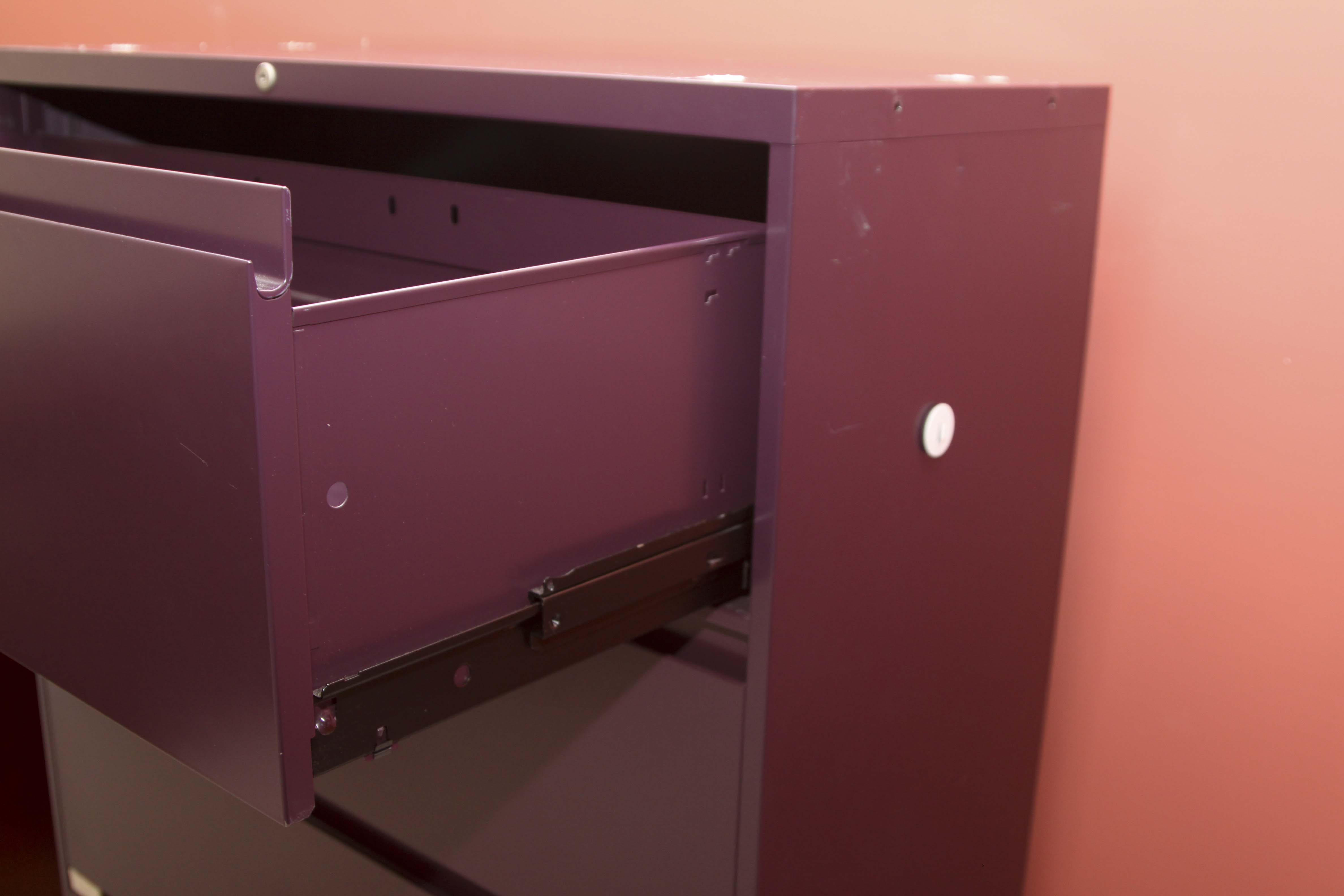 Four Drawer Lateral Metal File Cabinet