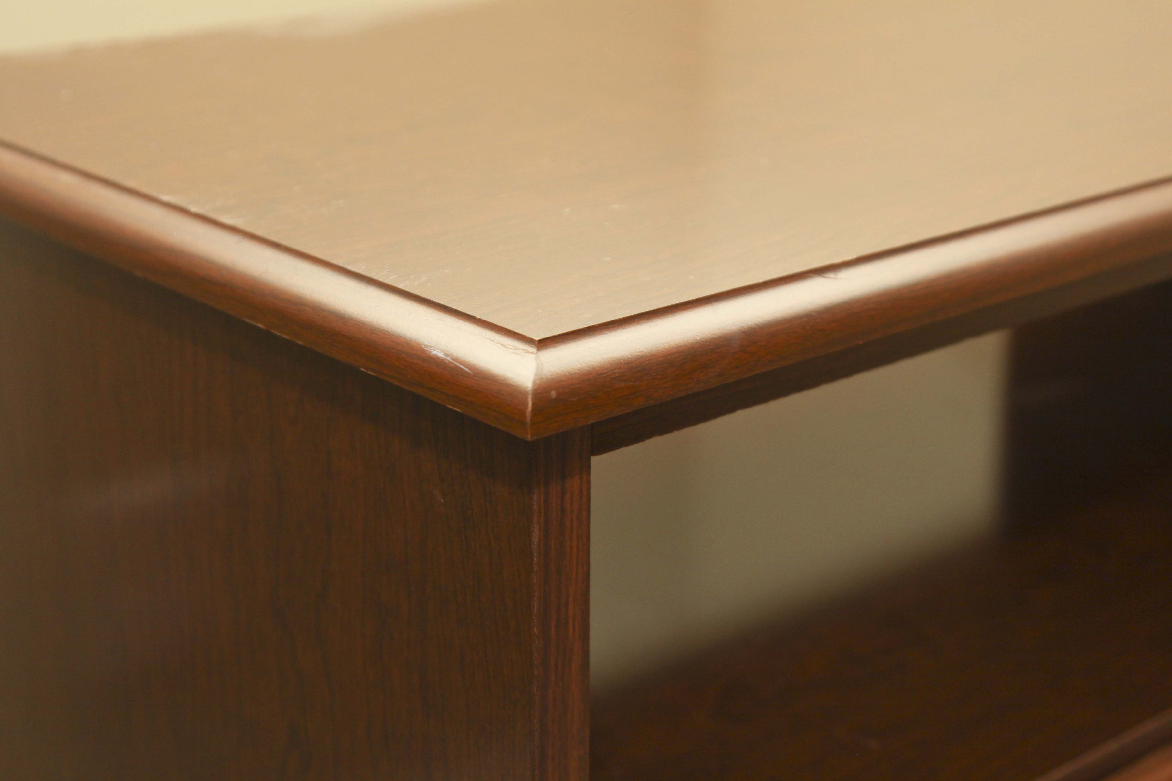 Wood Printer Stand and a Pair of filing Cabinets