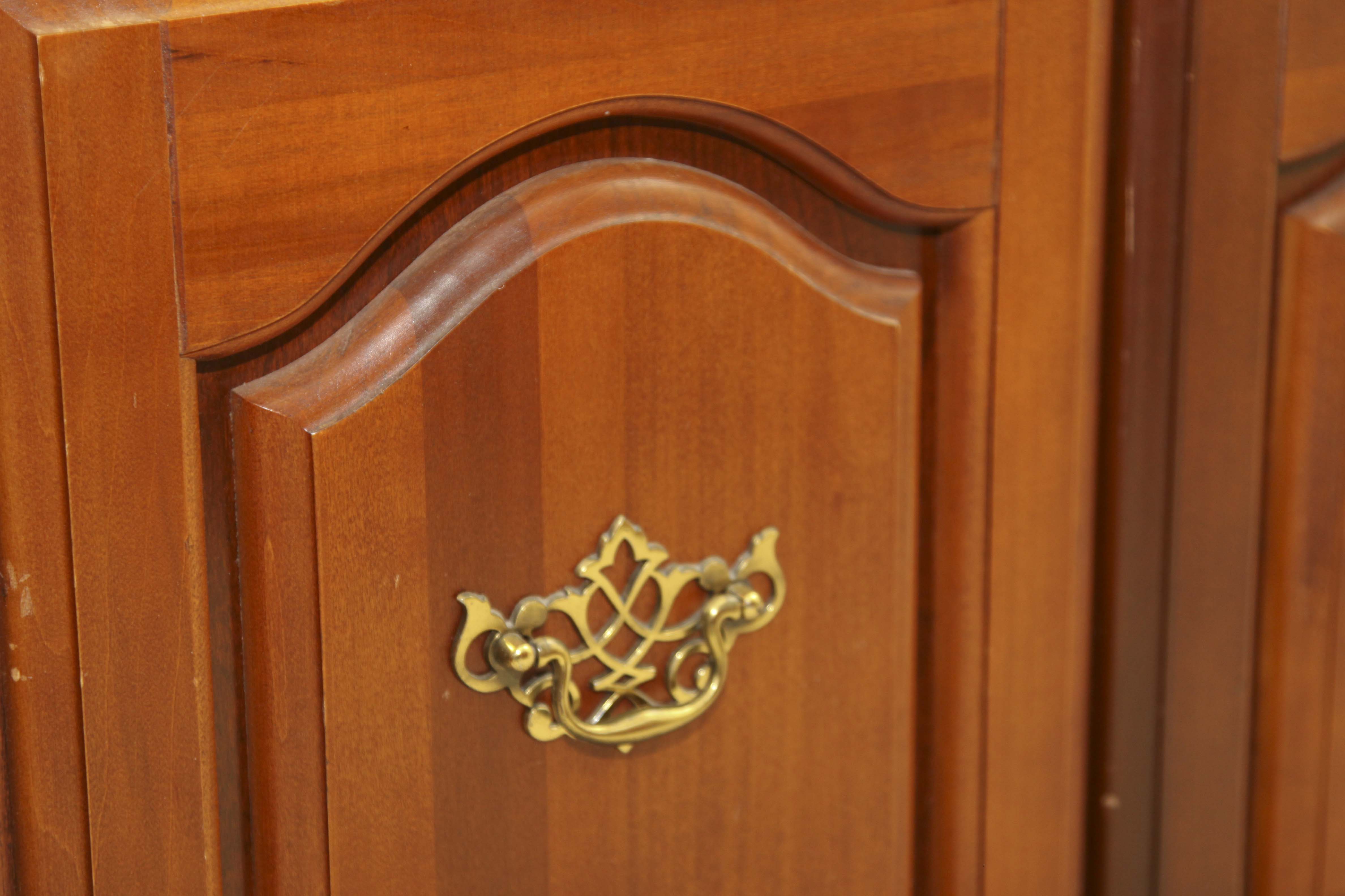 Wood Printer Stand and a Pair of filing Cabinets