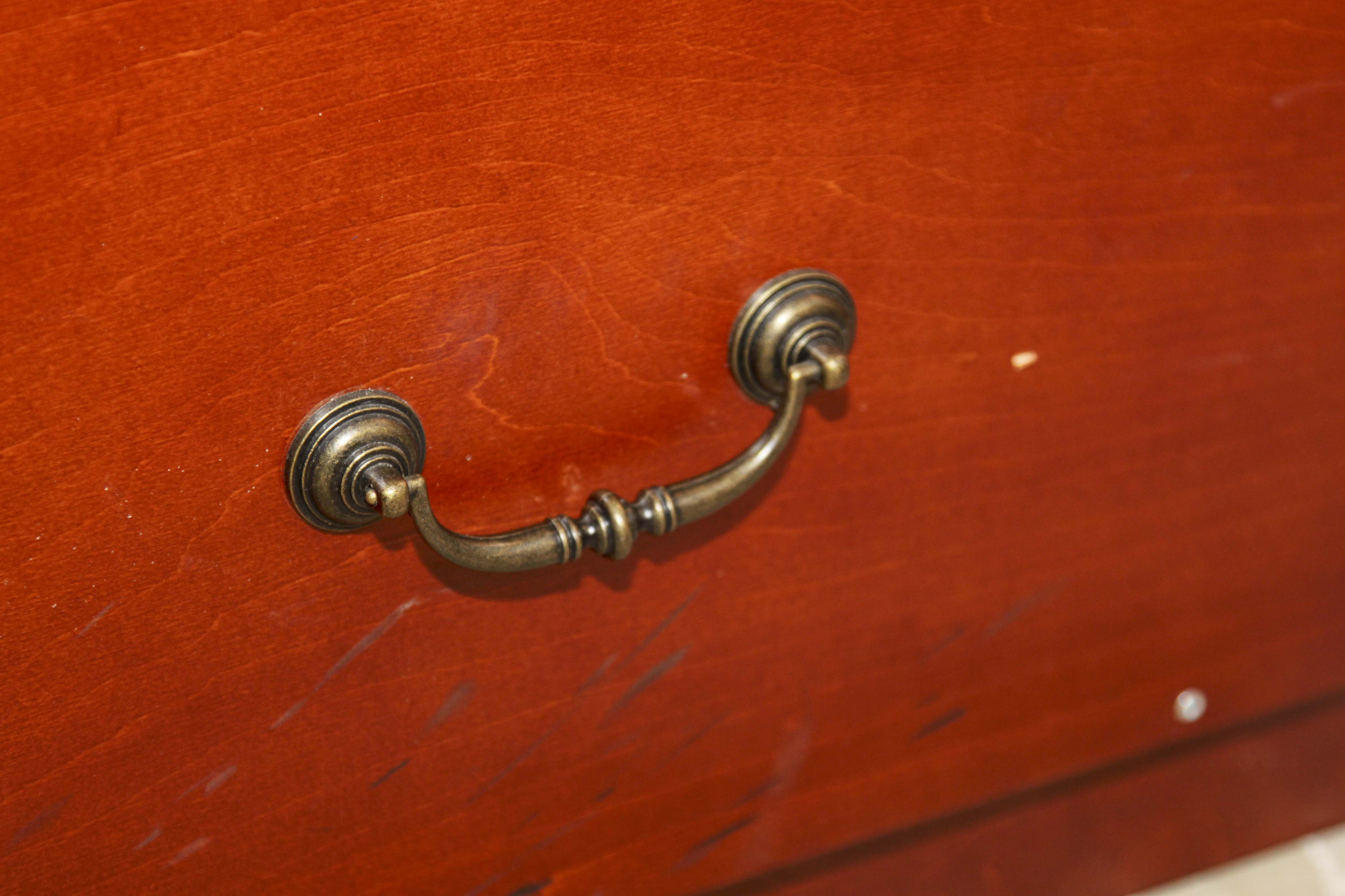 Wood Printer Stand and a Pair of filing Cabinets