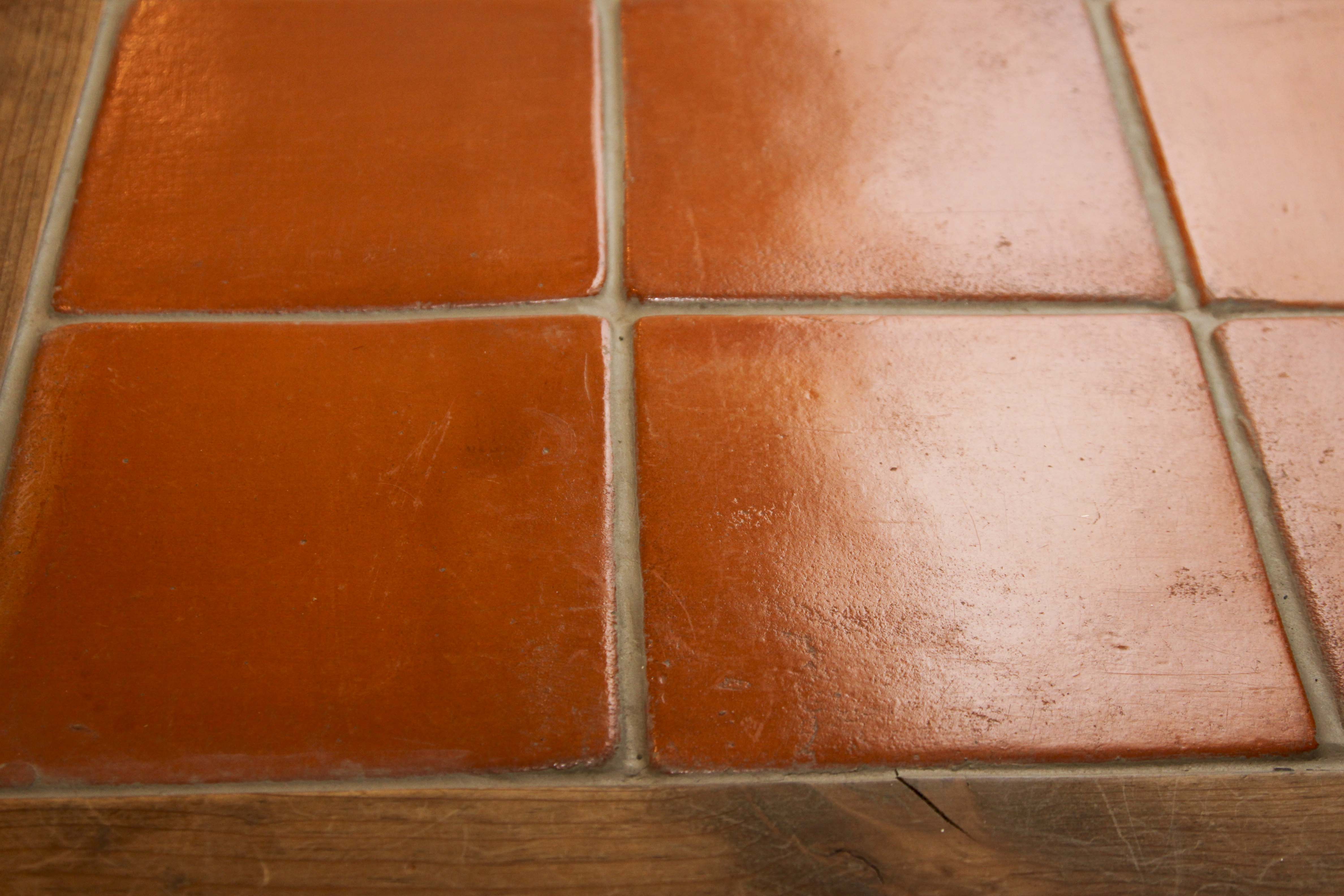 Tile Top Console Table