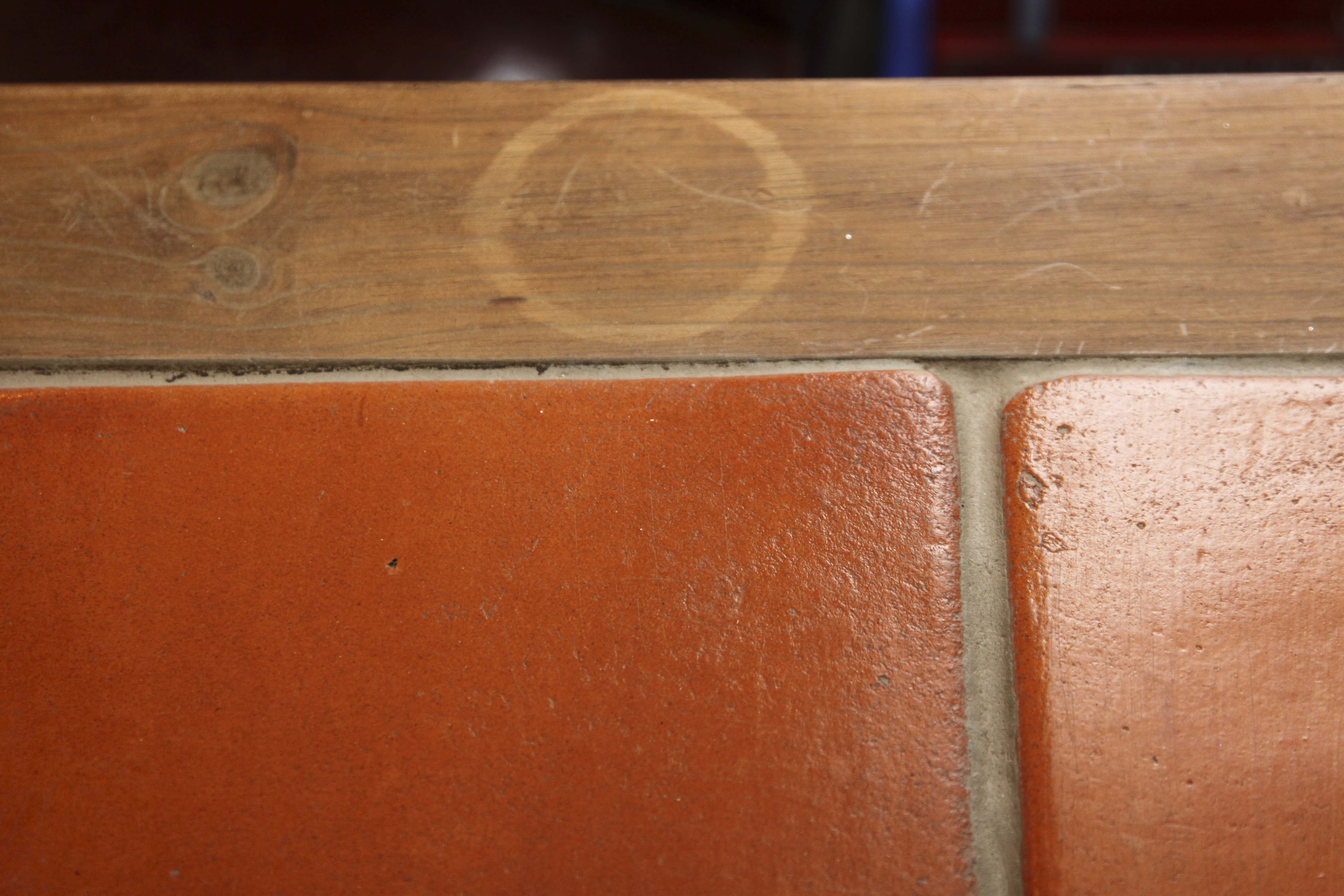 Tile Top Console Table