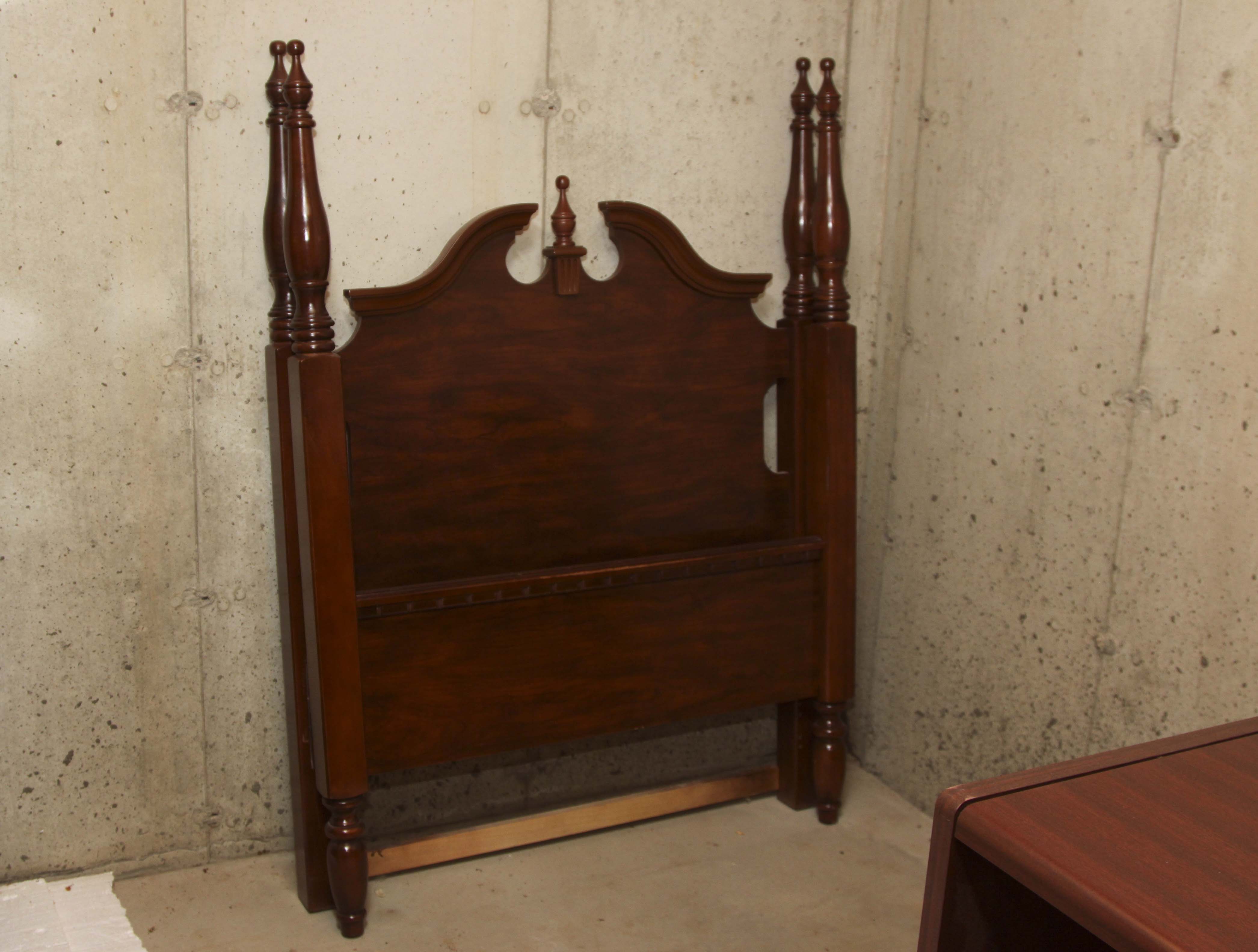 Twin Bed Headboard and Footboard