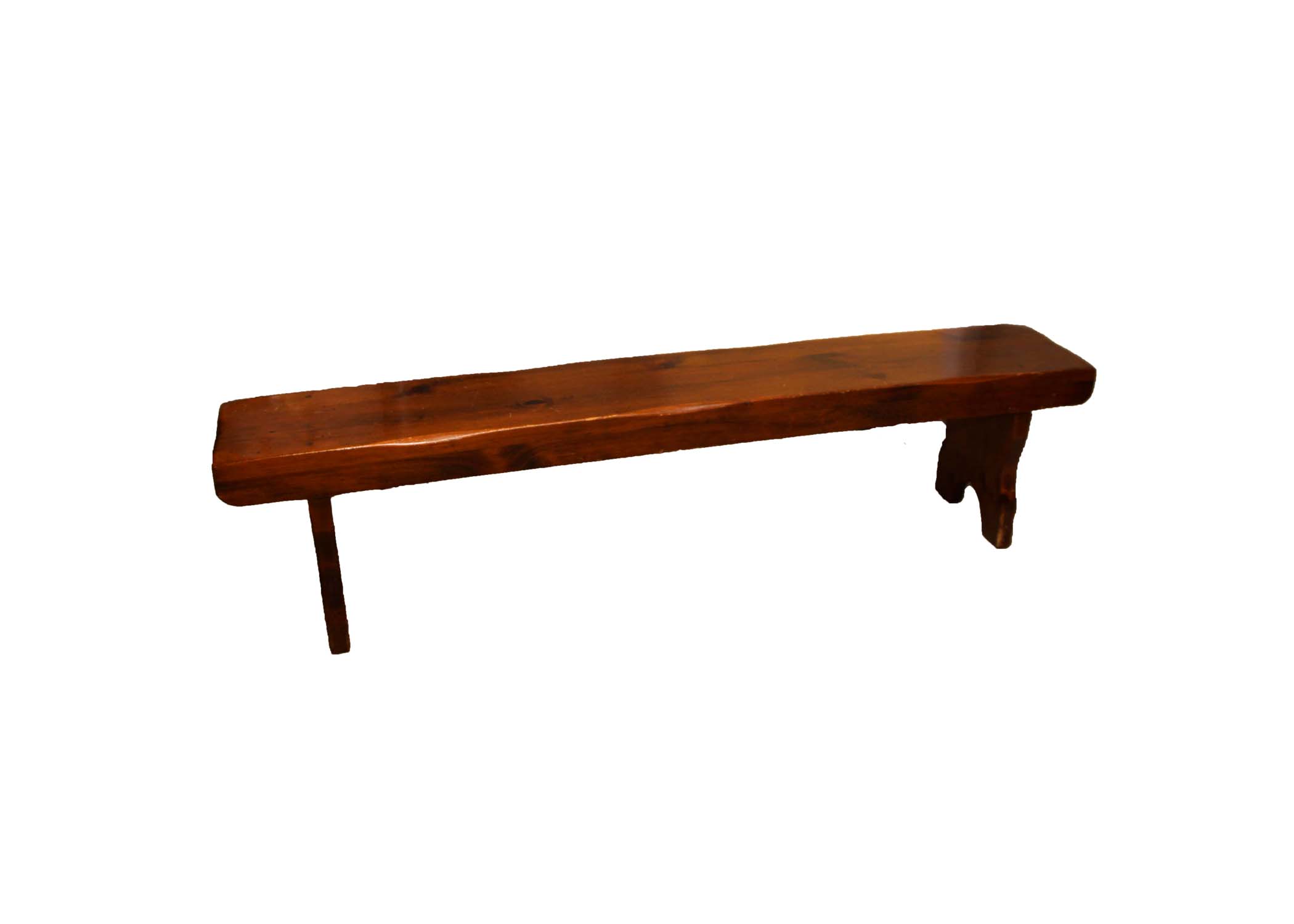 Vintage Wooden Pine Bench