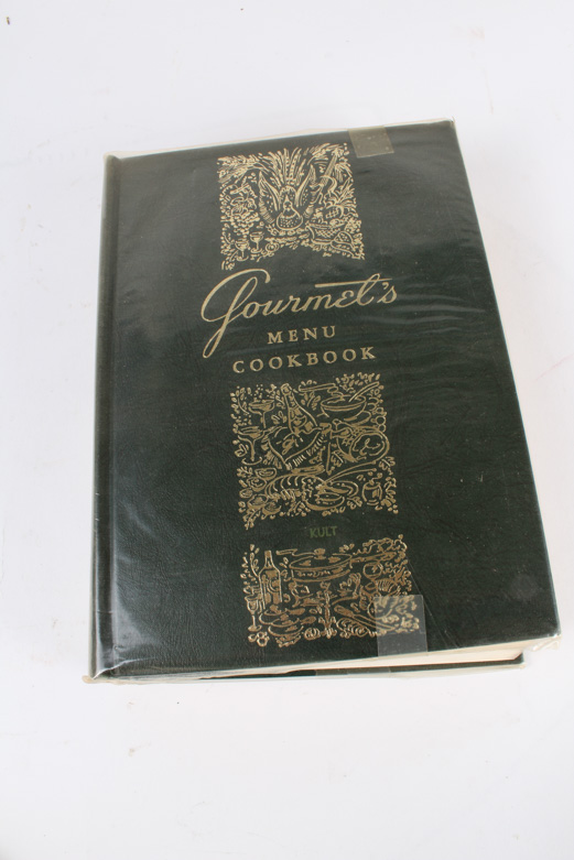 Three Volumes of "The Gourmet's Cookbook"
