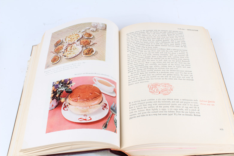 Three Volumes of "The Gourmet's Cookbook"
