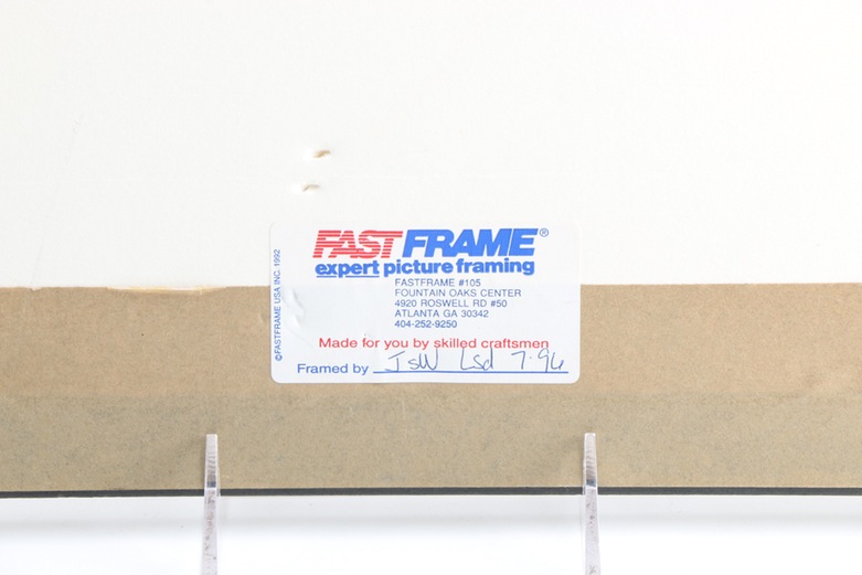 Hand-Colored Etching Map of Scotland