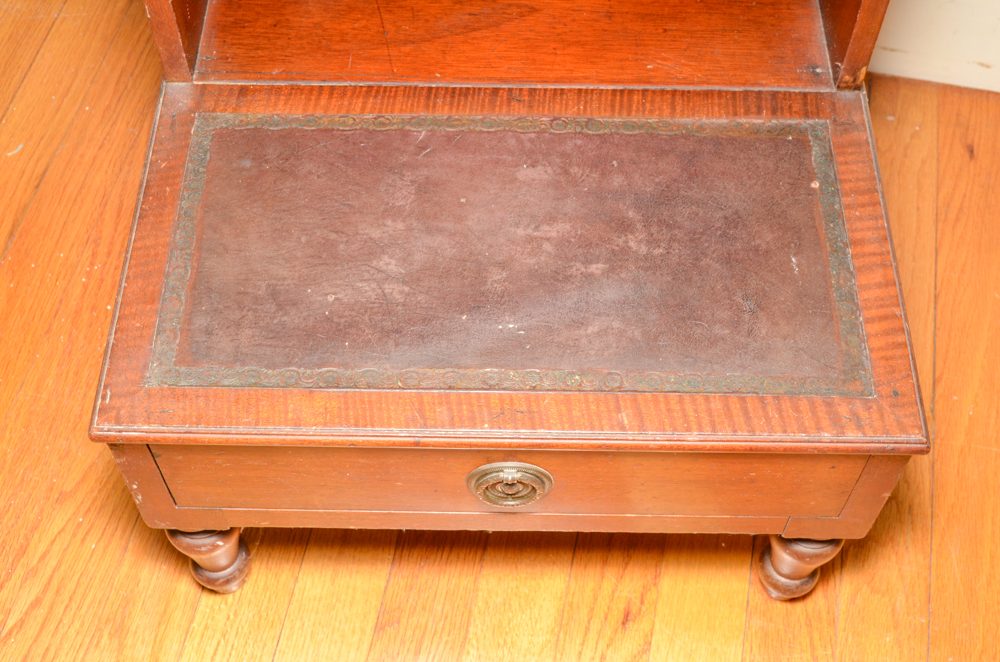Vintage Federal Style Cherry Bed Steps