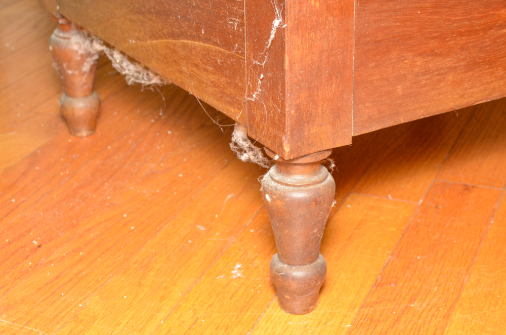 Vintage Federal Style Cherry Bed Steps