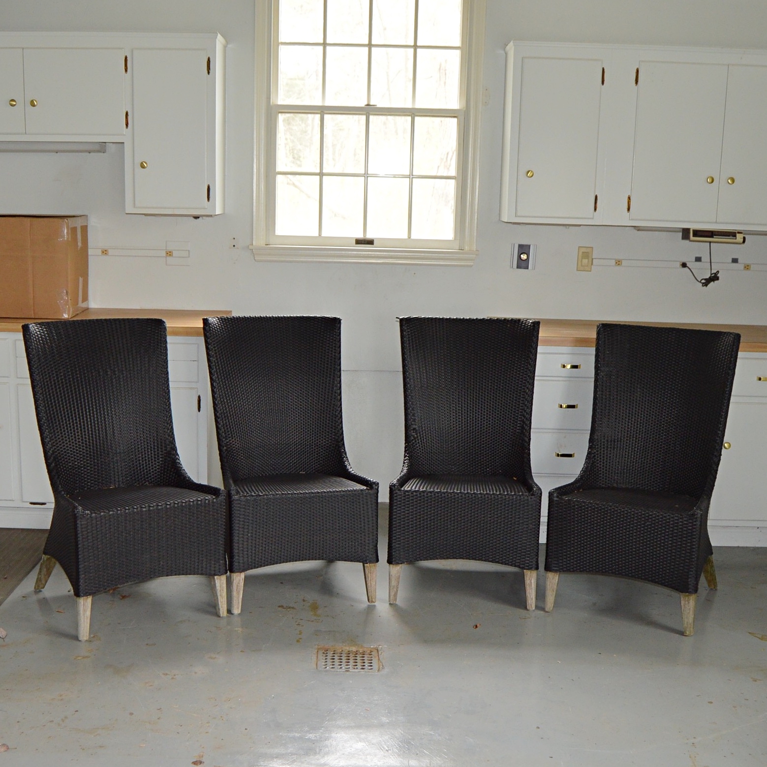 4 Frontgate Outdoor Dining Chairs