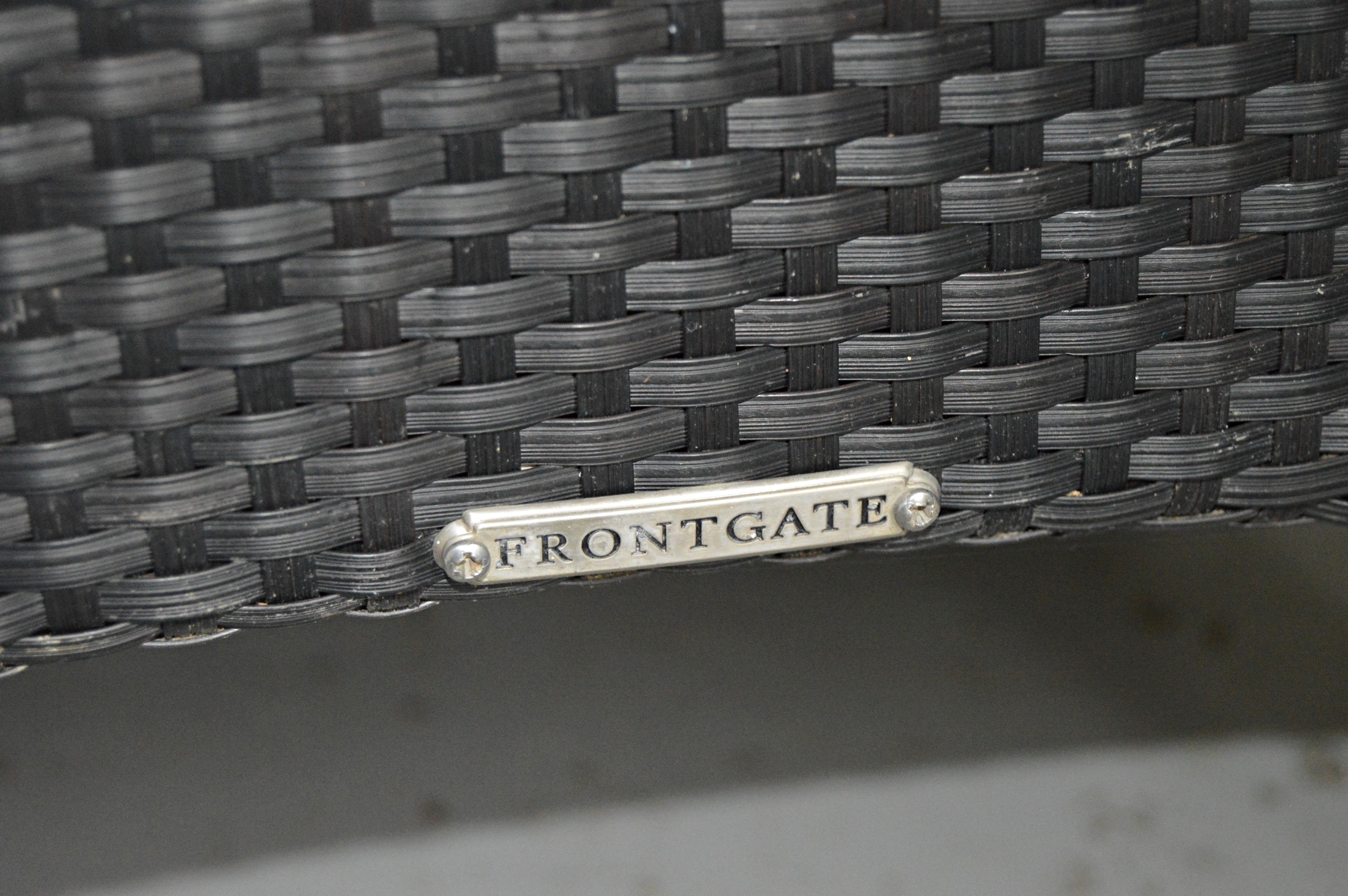 4 Frontgate Outdoor Dining Chairs