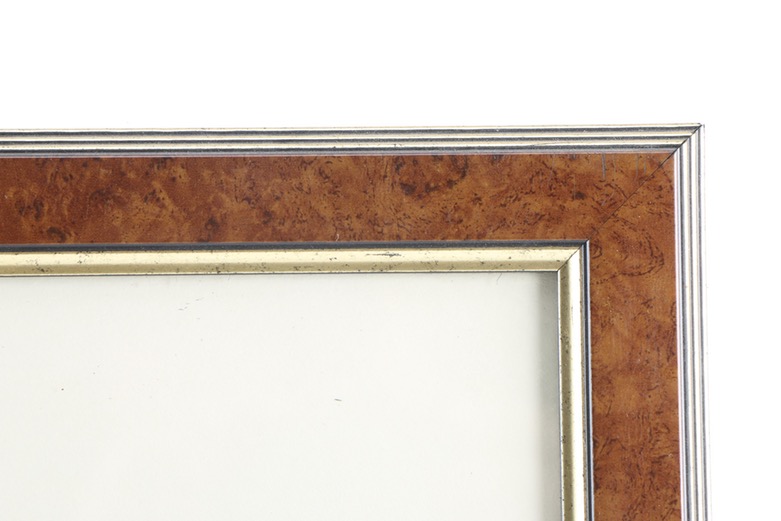 Framed Lithograph of a Map of Scotland