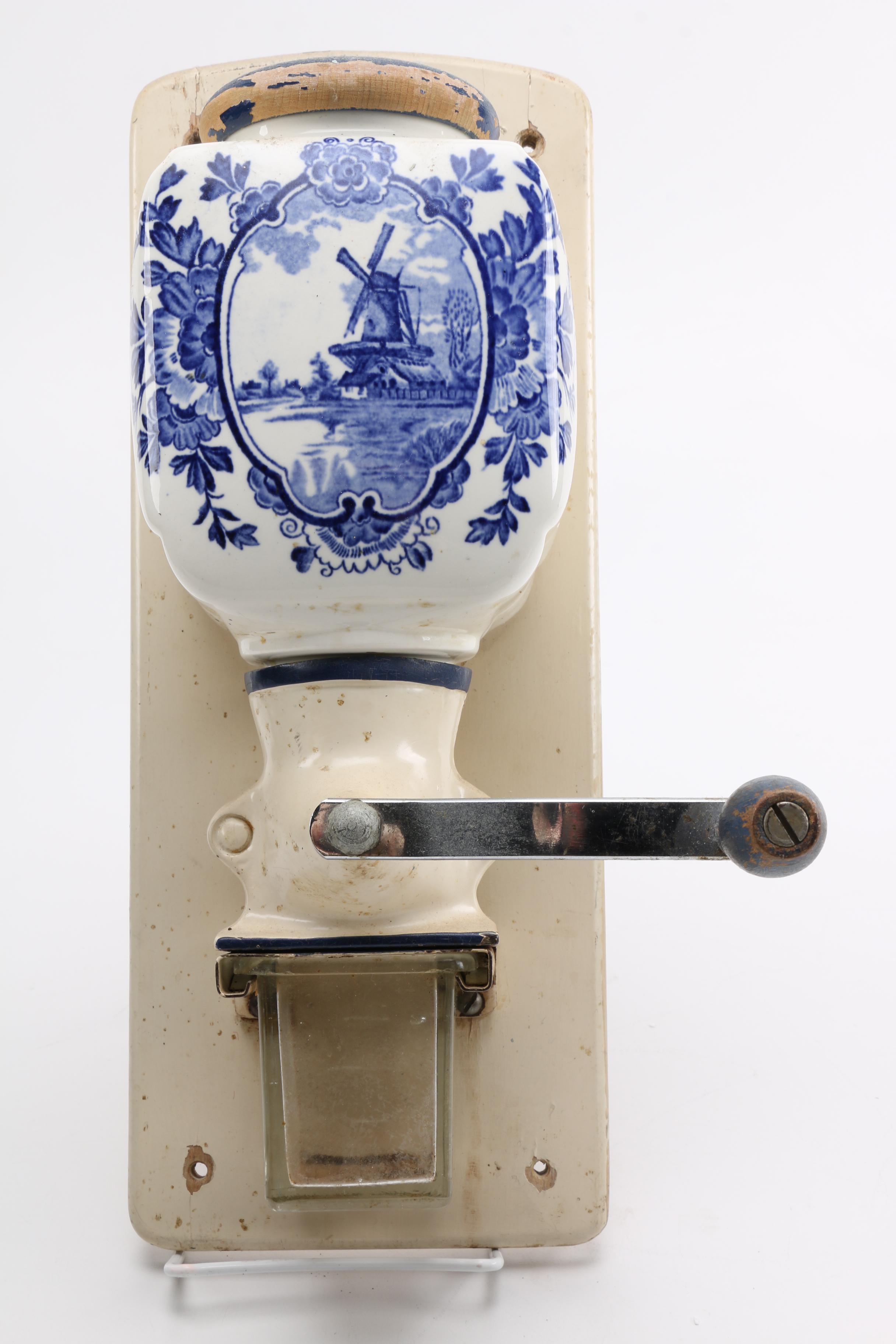Deve Delft Blue Coffee Grinder