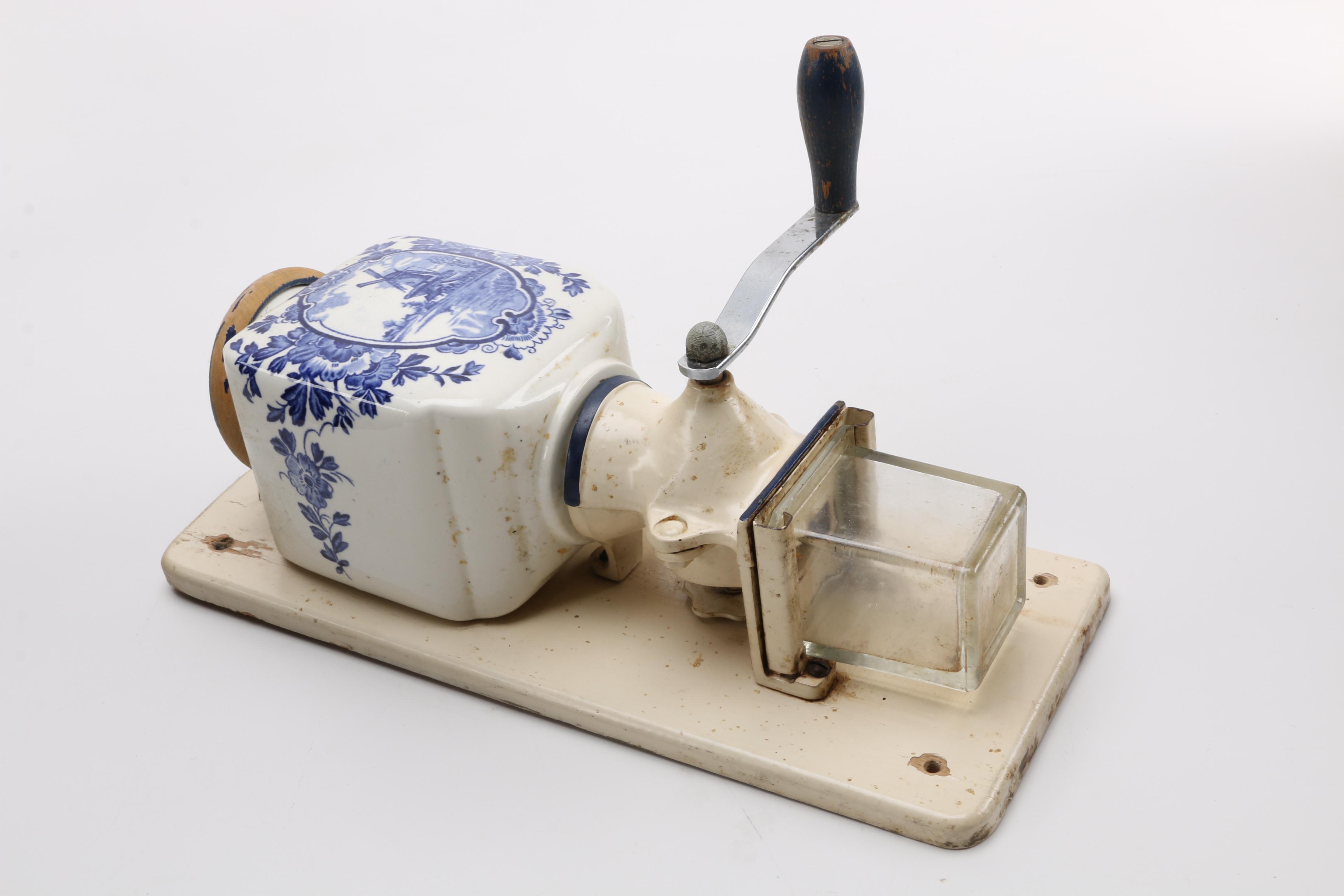 Deve Delft Blue Coffee Grinder