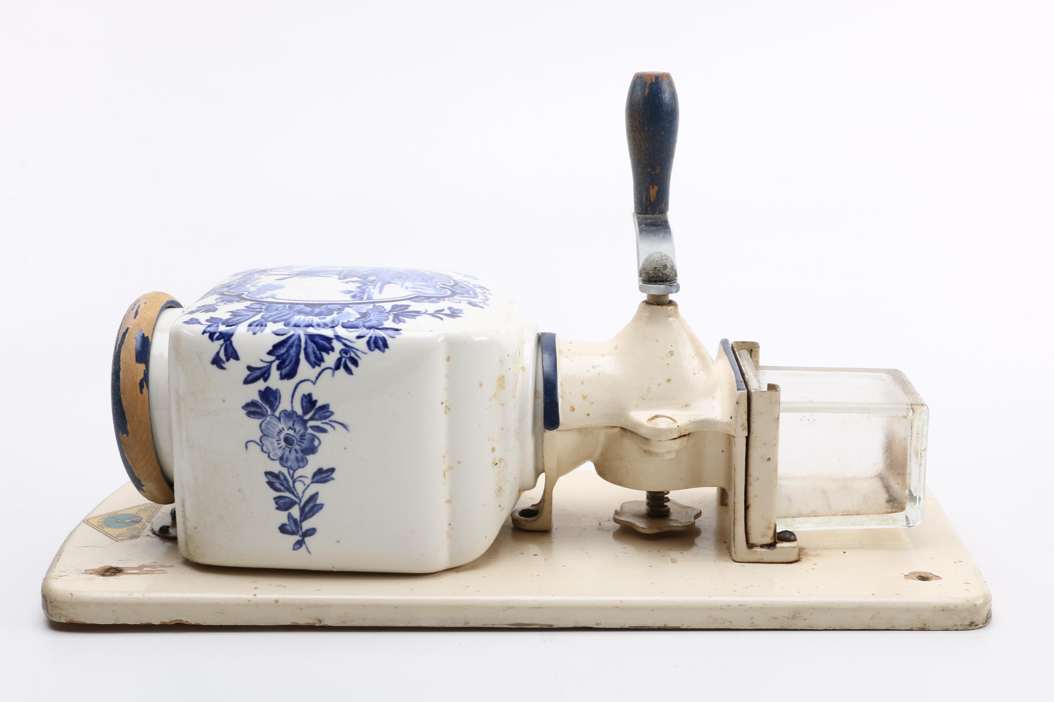 Deve Delft Blue Coffee Grinder