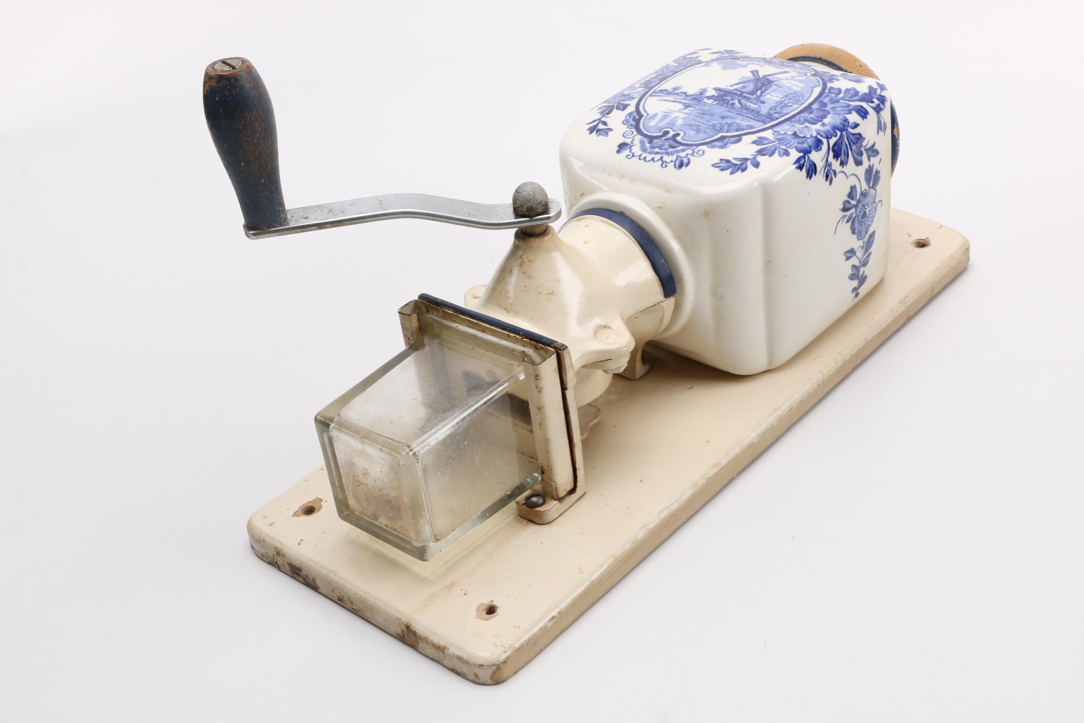 Deve Delft Blue Coffee Grinder