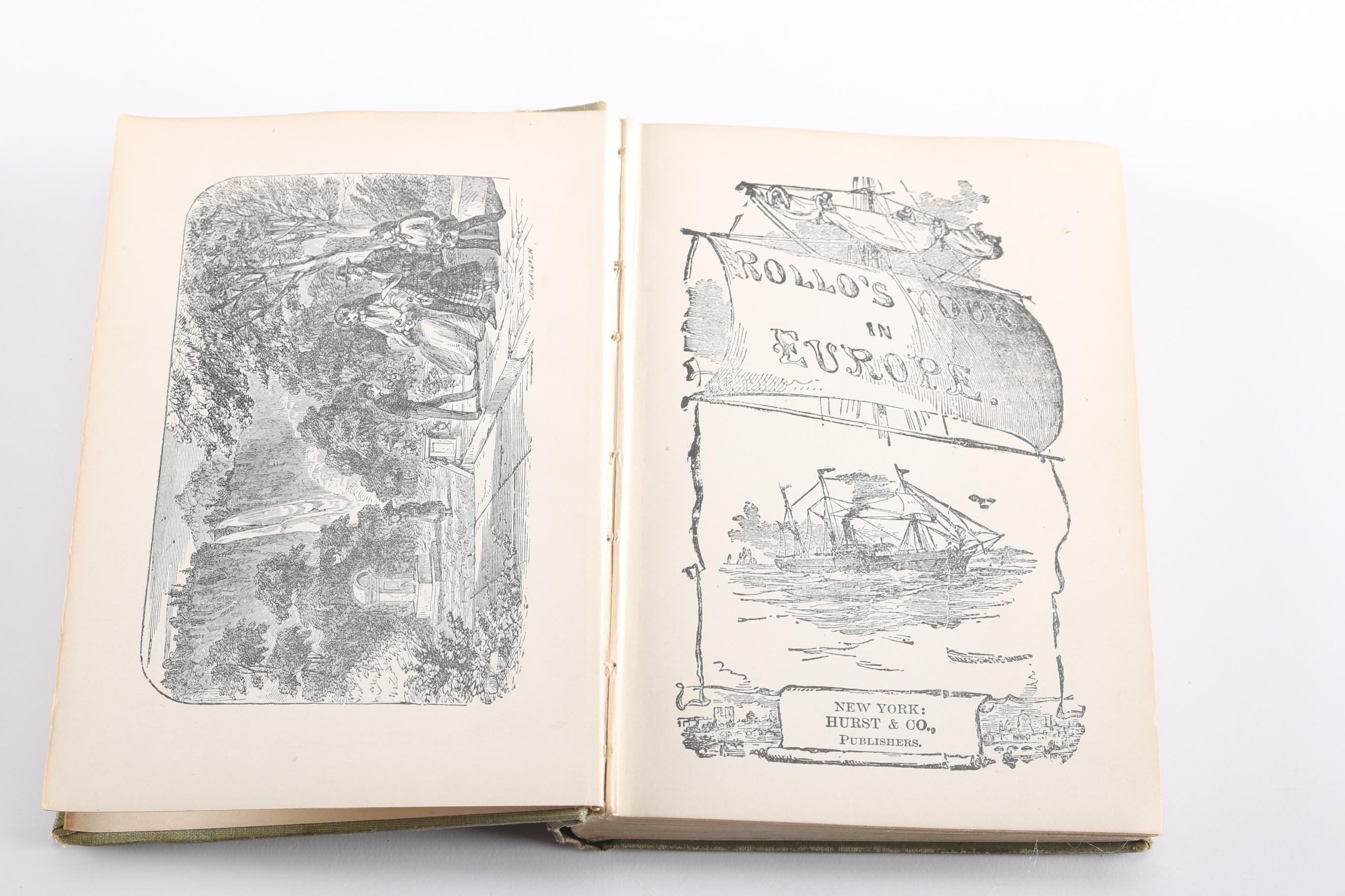 Antique Late 19th Century Fiction Books