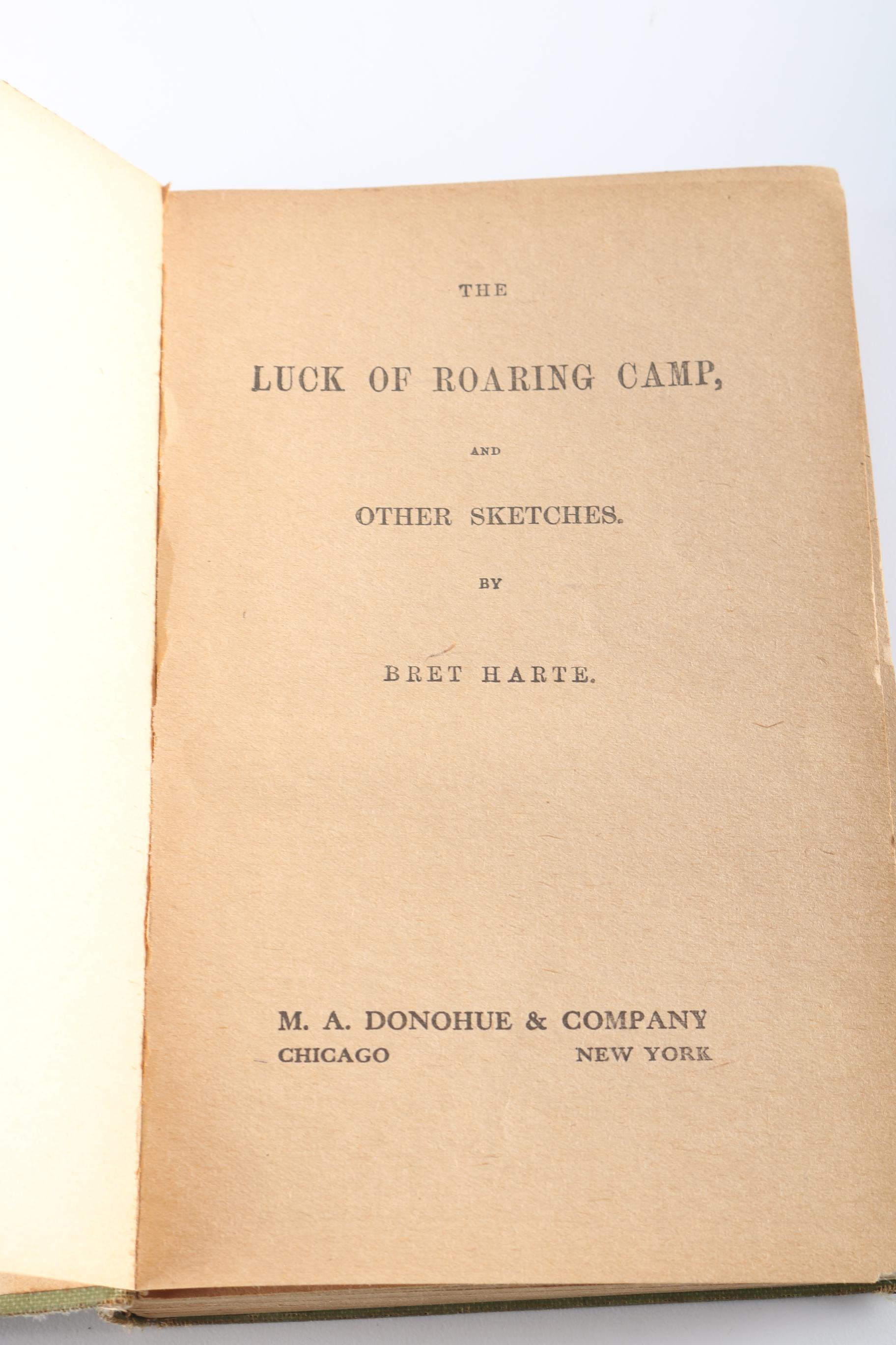 Antique Late 19th Century Fiction Books