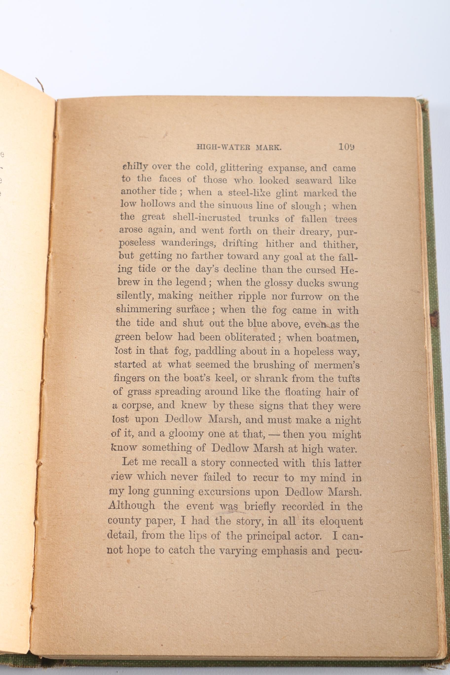 Antique Late 19th Century Fiction Books