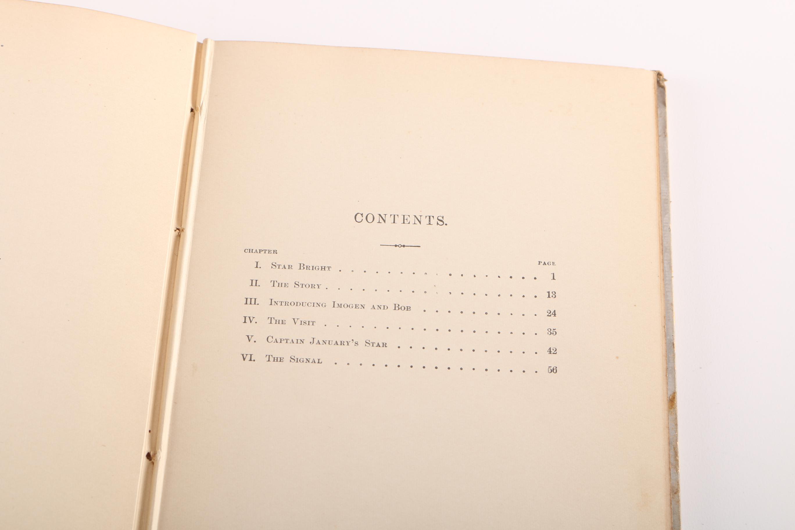 Antique Late 19th Century Fiction Books