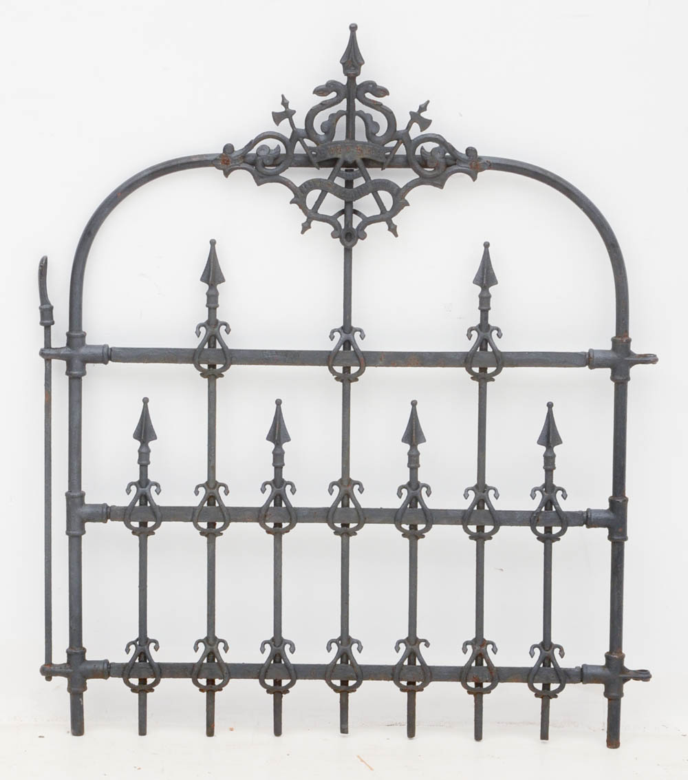 Victorian Cast Iron Gate