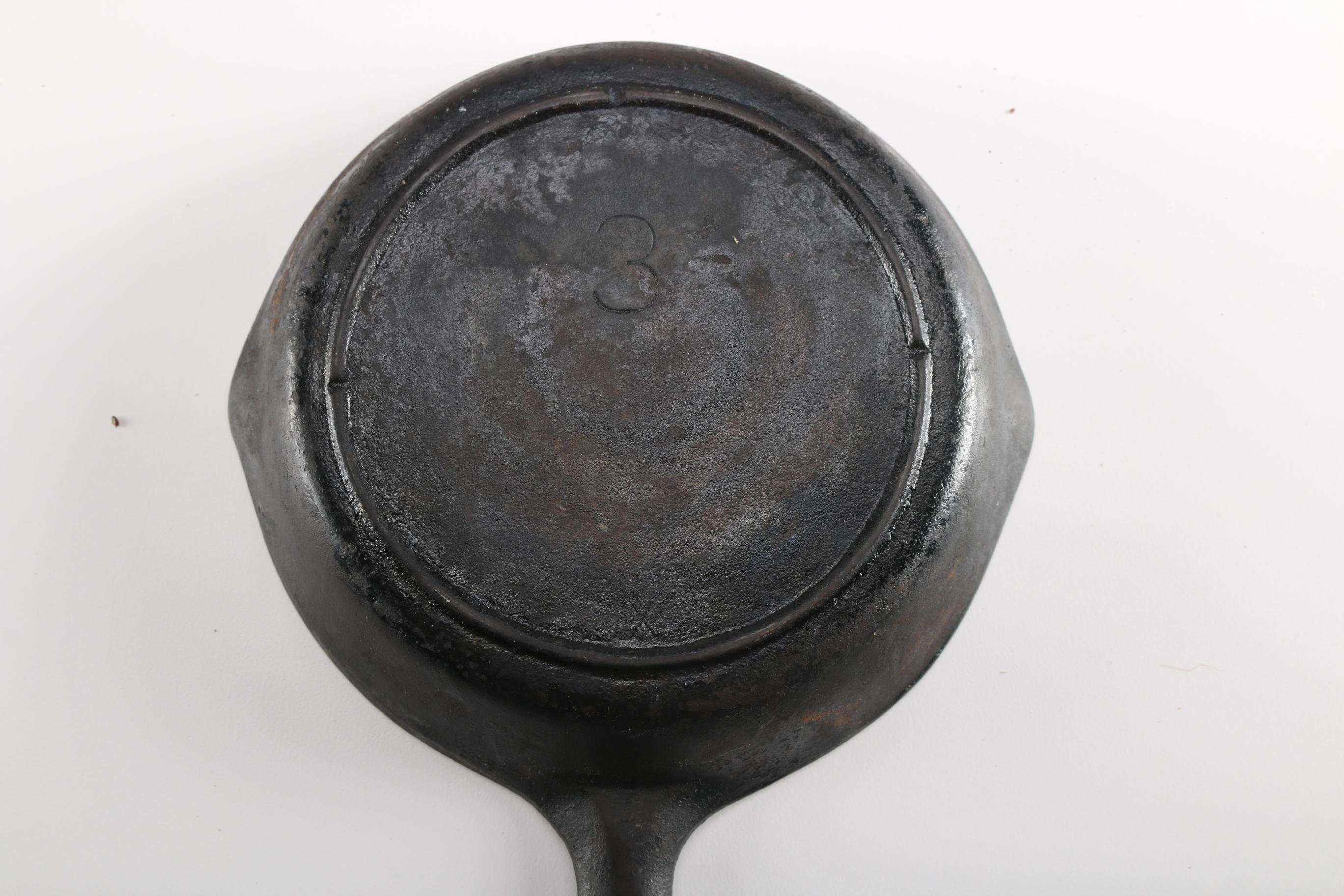 Cast Iron Skillets Featuring Griswold