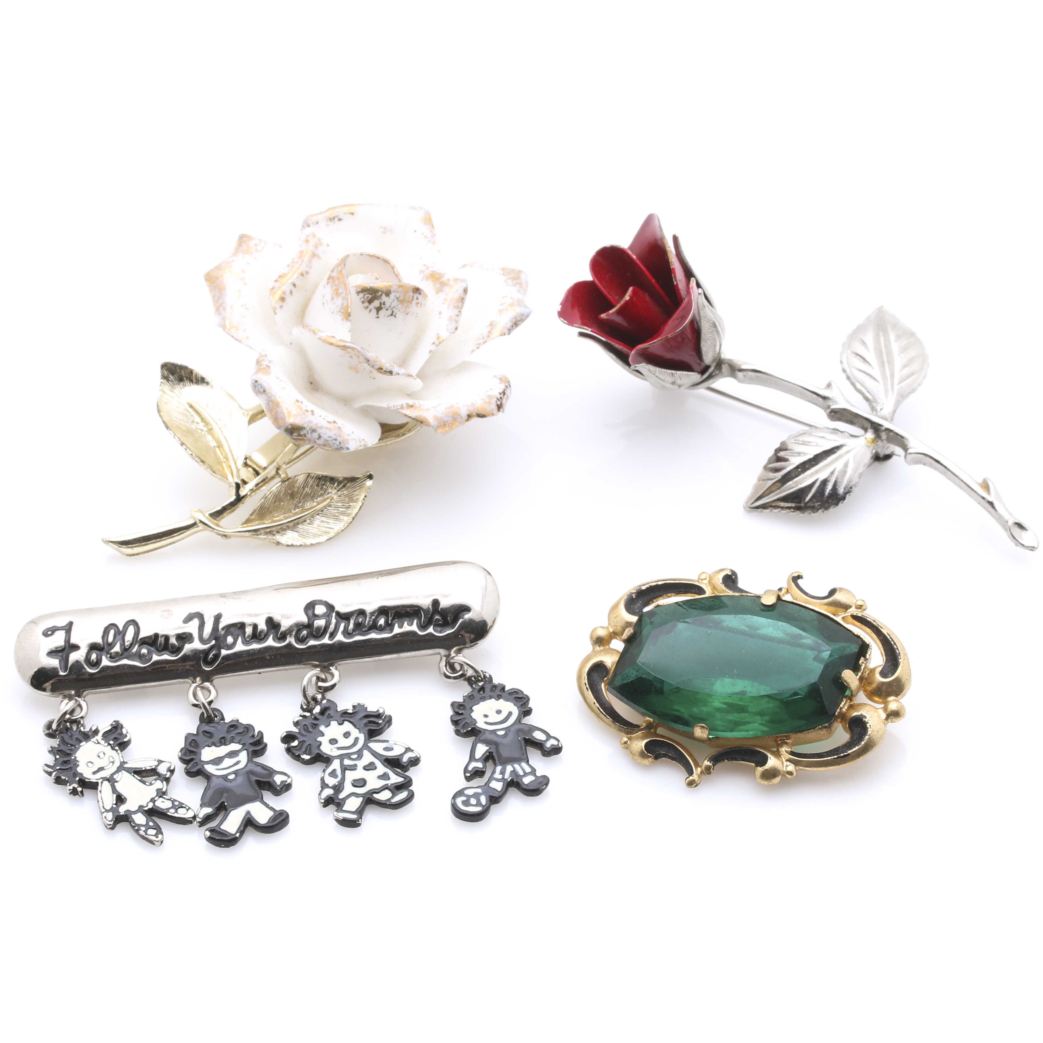 Silver and Gold Tone Costume Jewelry