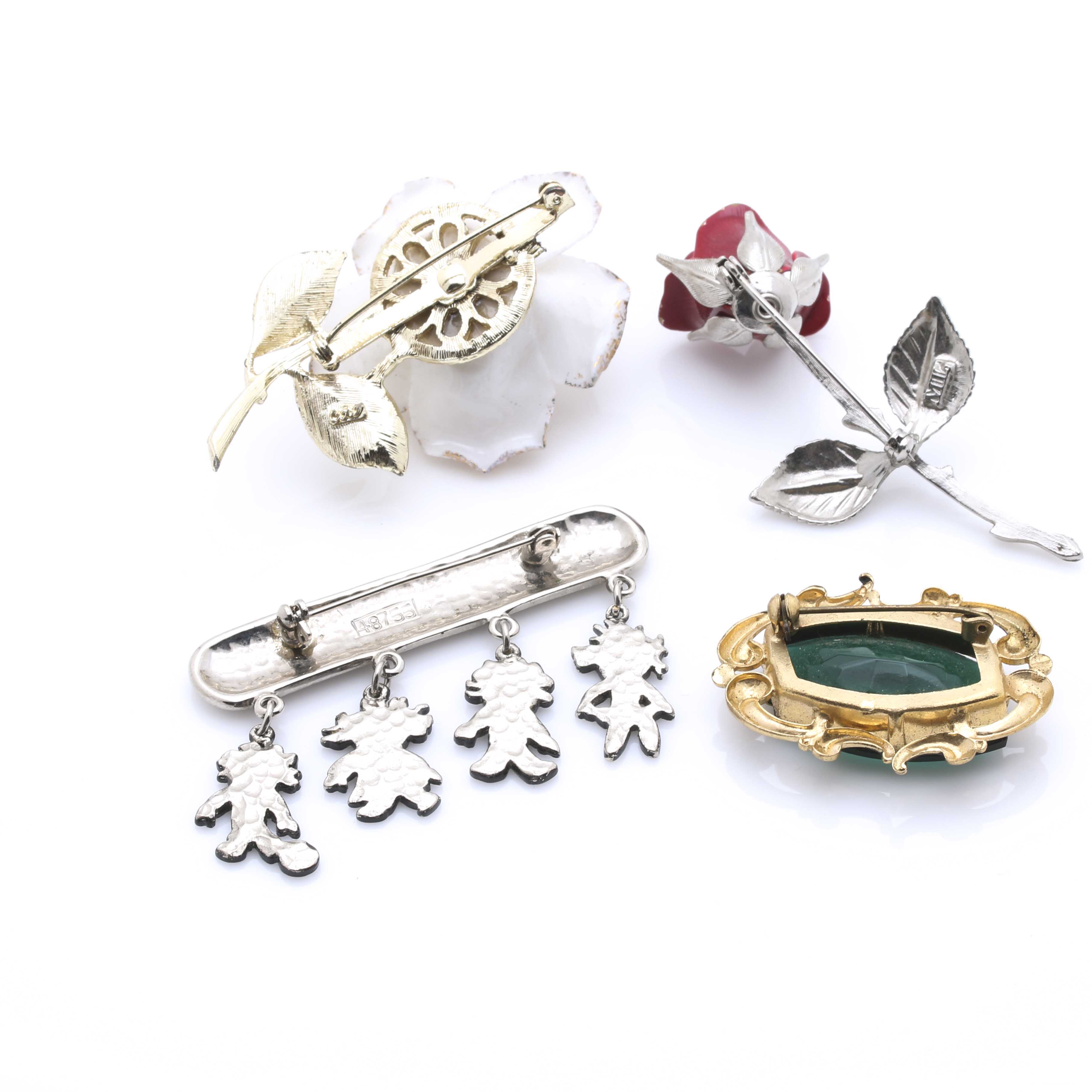 Silver and Gold Tone Costume Jewelry