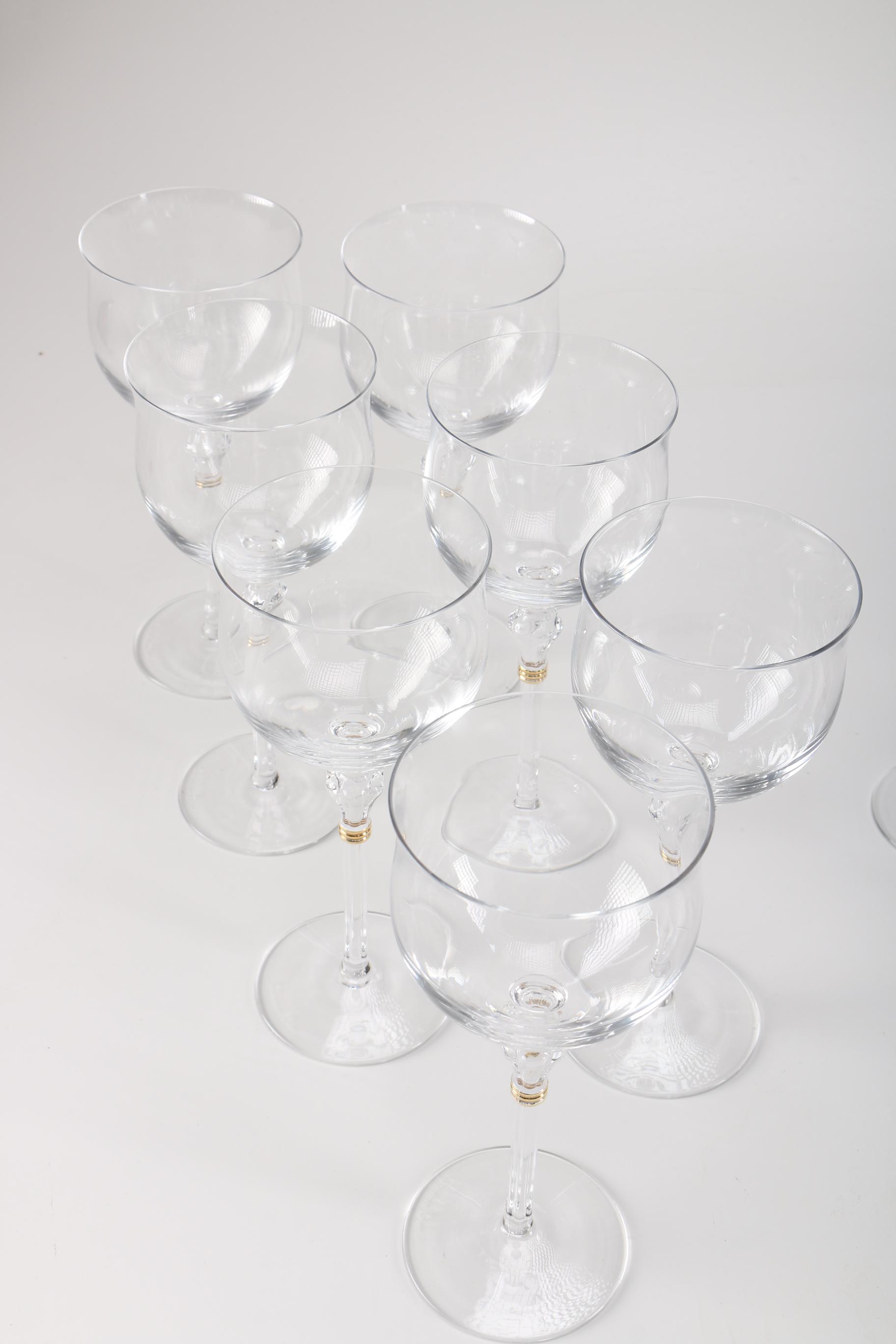 Christian Dior Crystal Glasses