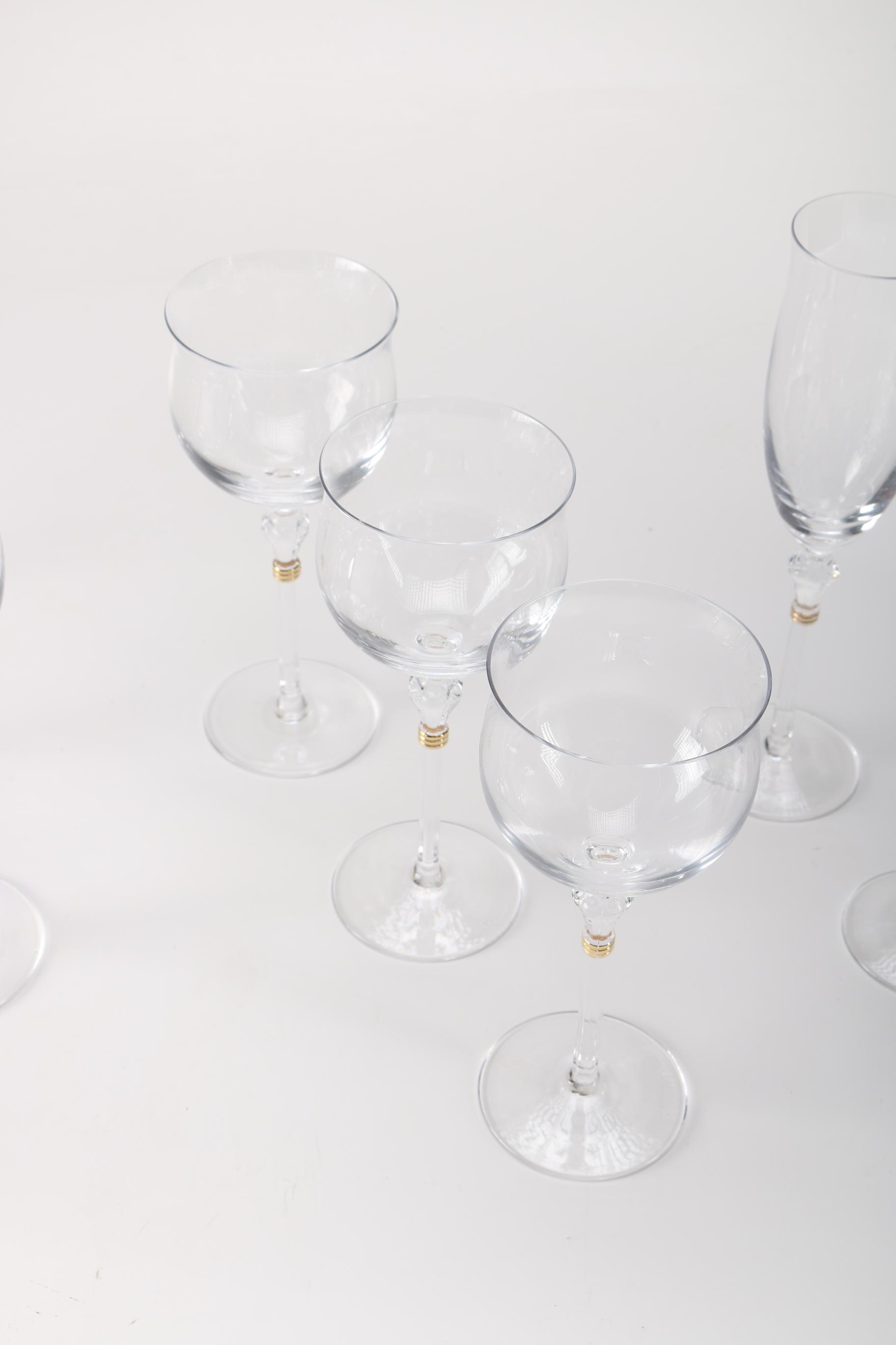 Christian Dior Crystal Glasses