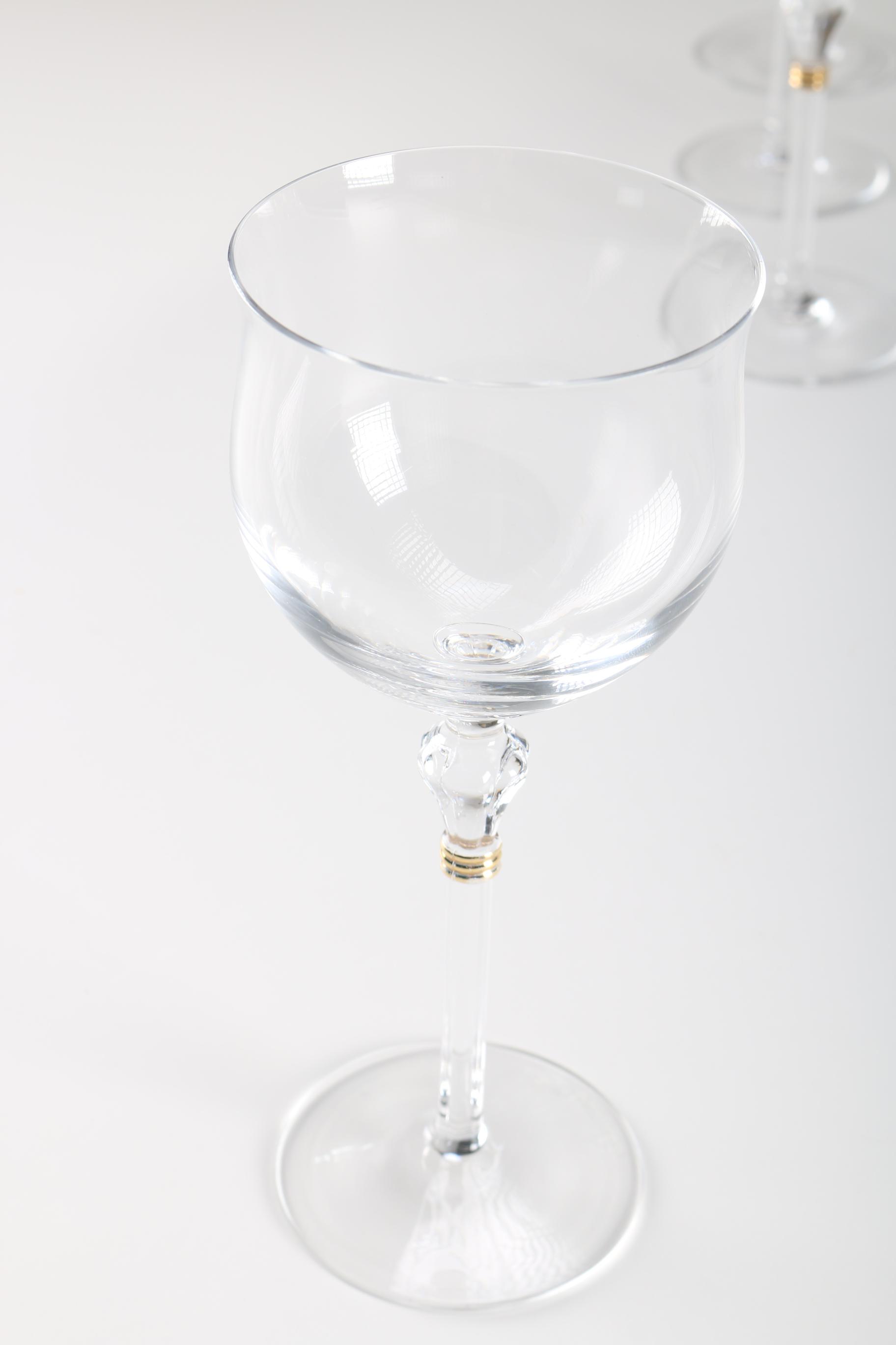 Christian Dior Crystal Glasses