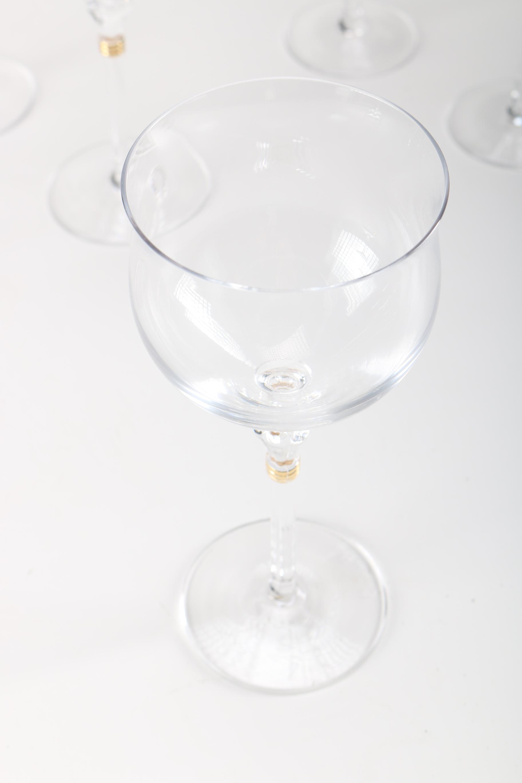 Christian Dior Crystal Glasses