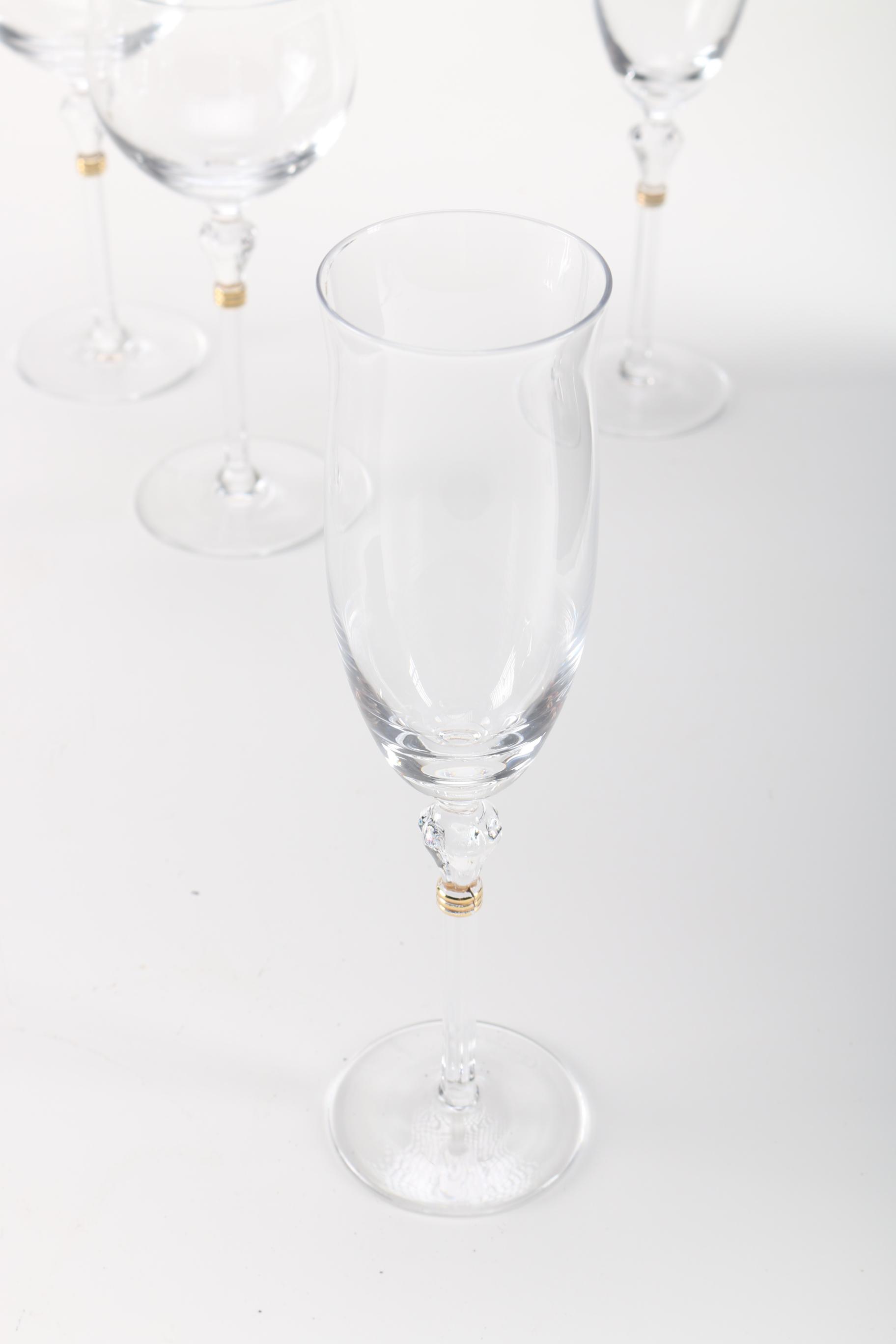 Christian Dior Crystal Glasses