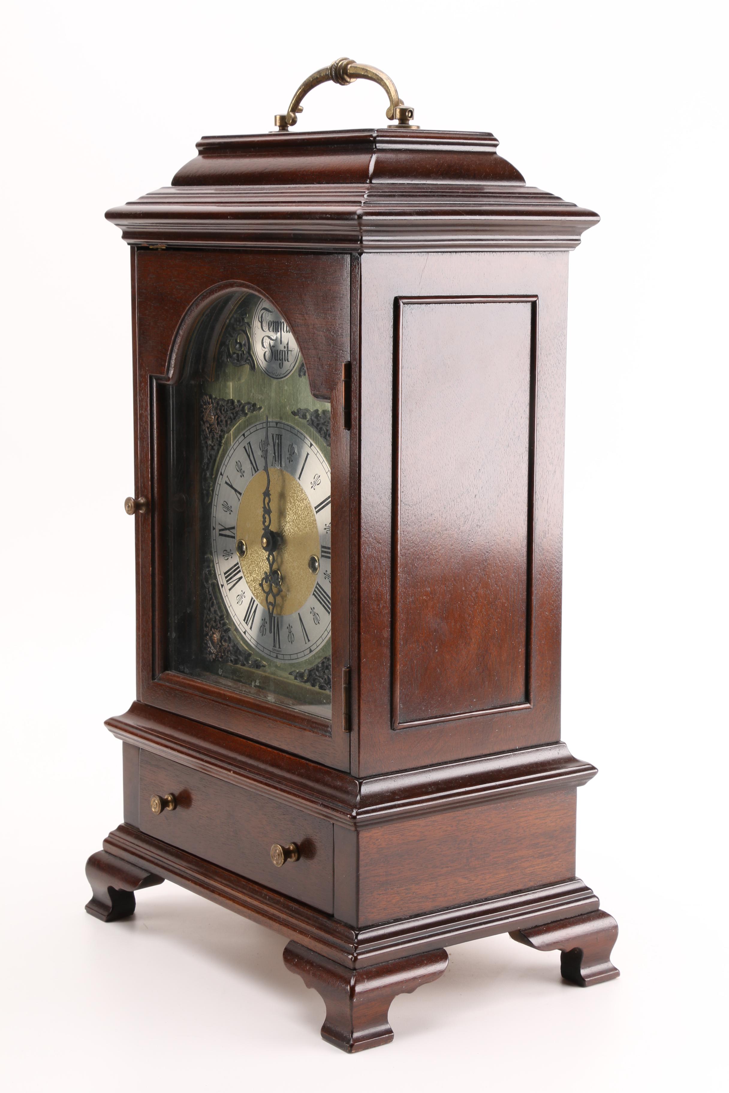 Tempus Fugit Mantel Clock