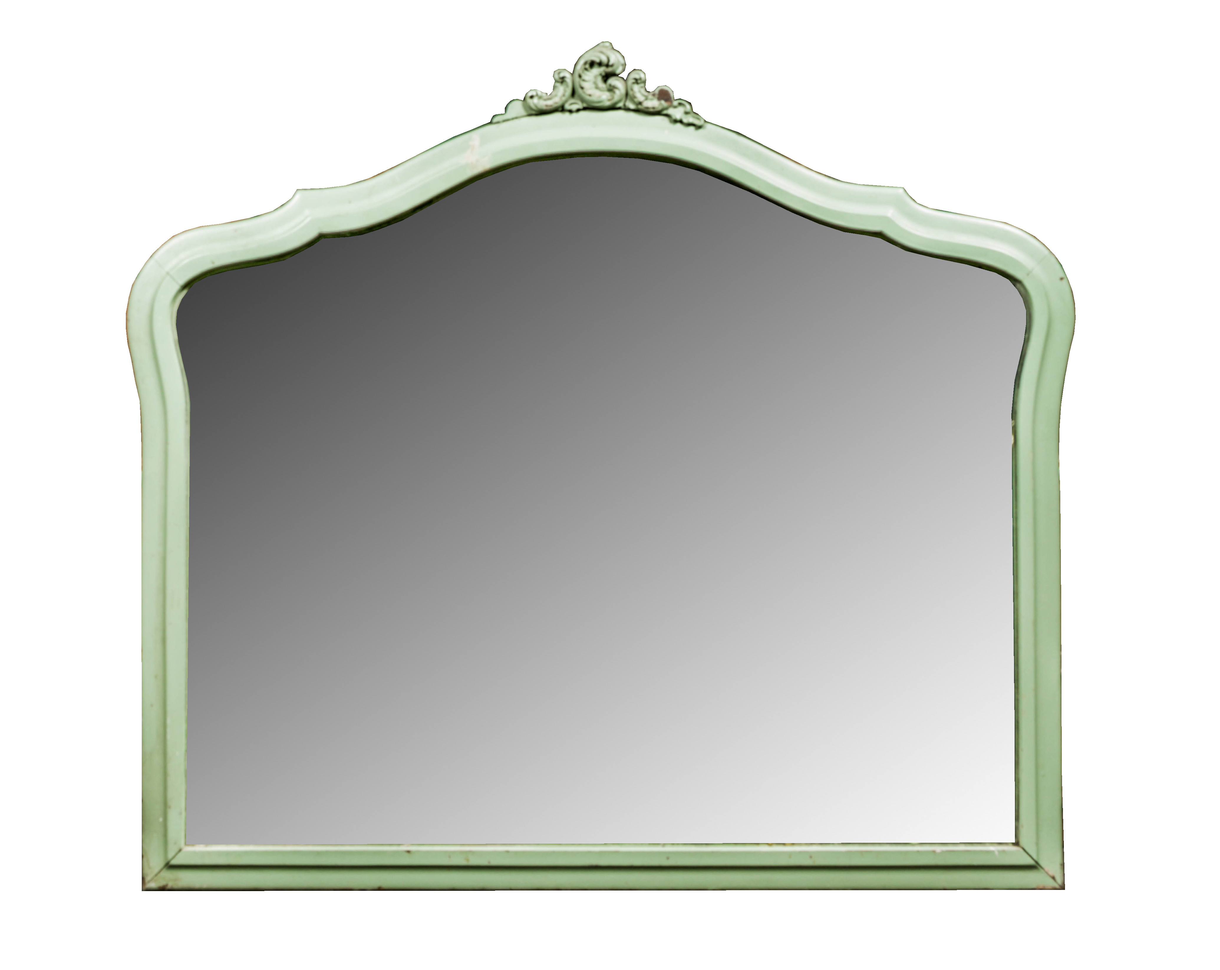 Wood Frame Wall Mirror