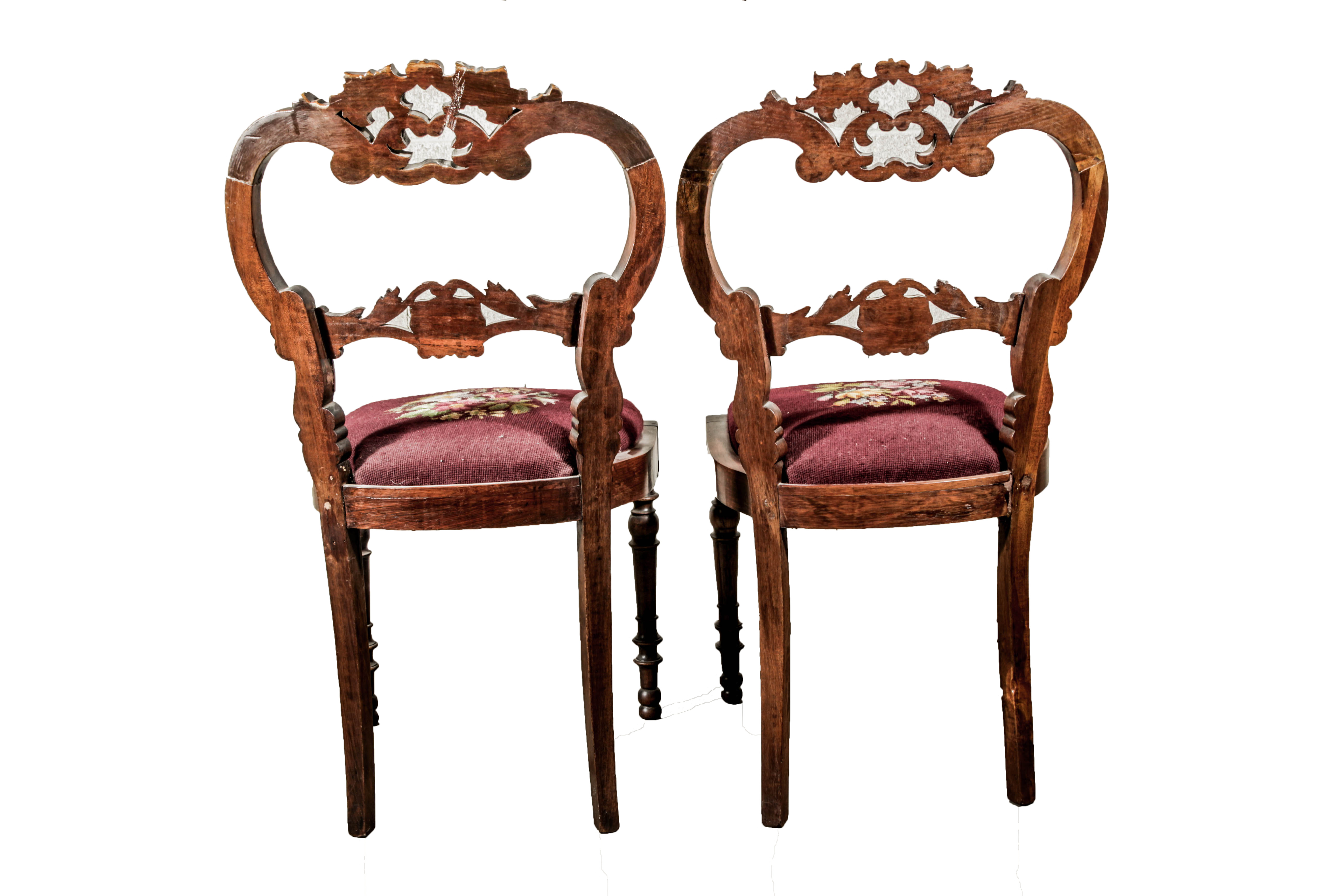 Mid 20th Century Balloon Back Chairs