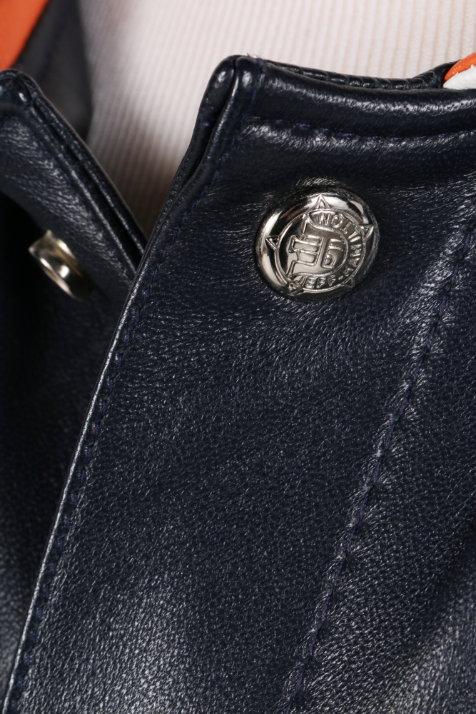 Reversible Chicago Bears Leather Jacket