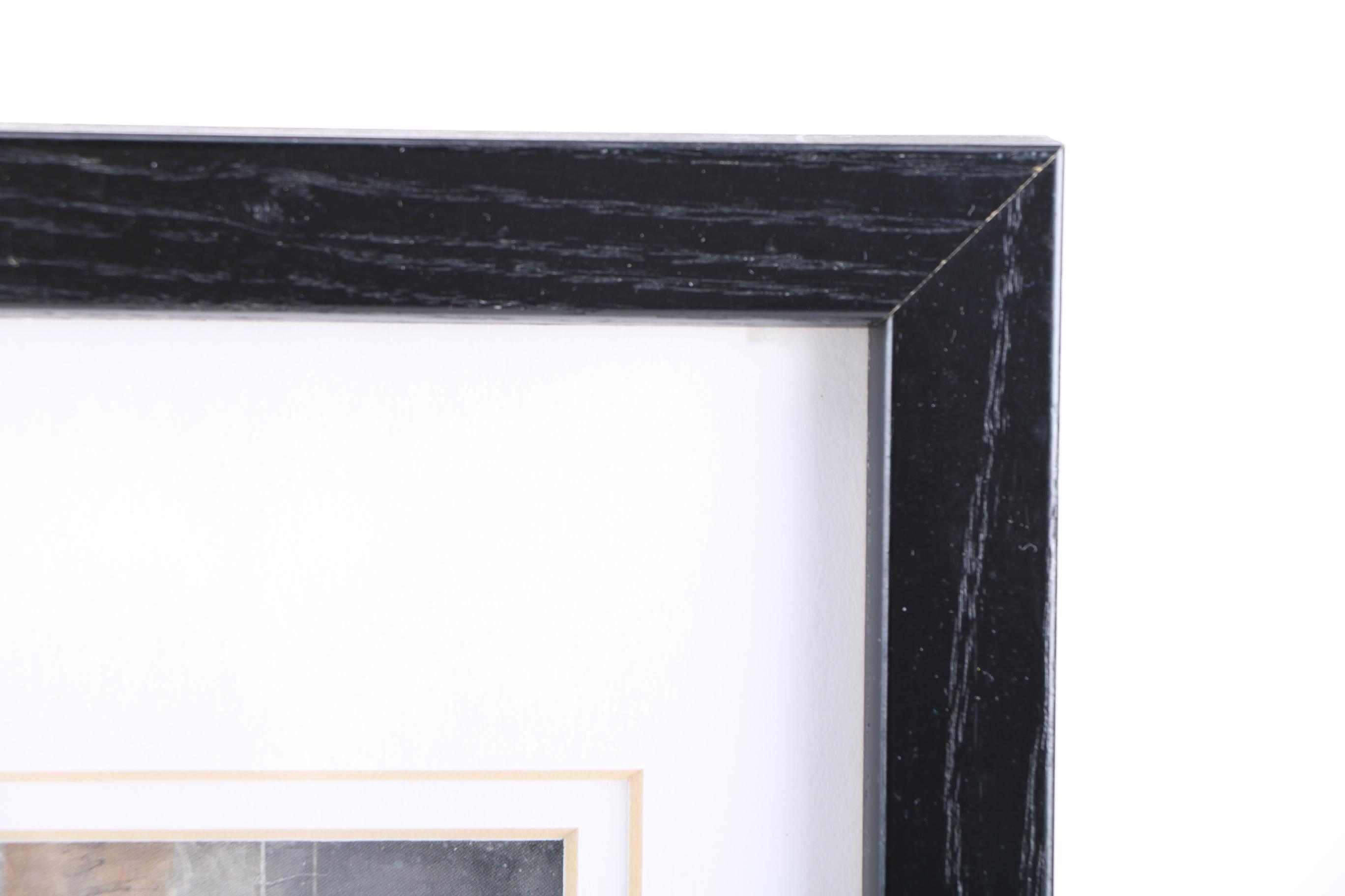 Asian Inspired Offset Lithographs of Fruit