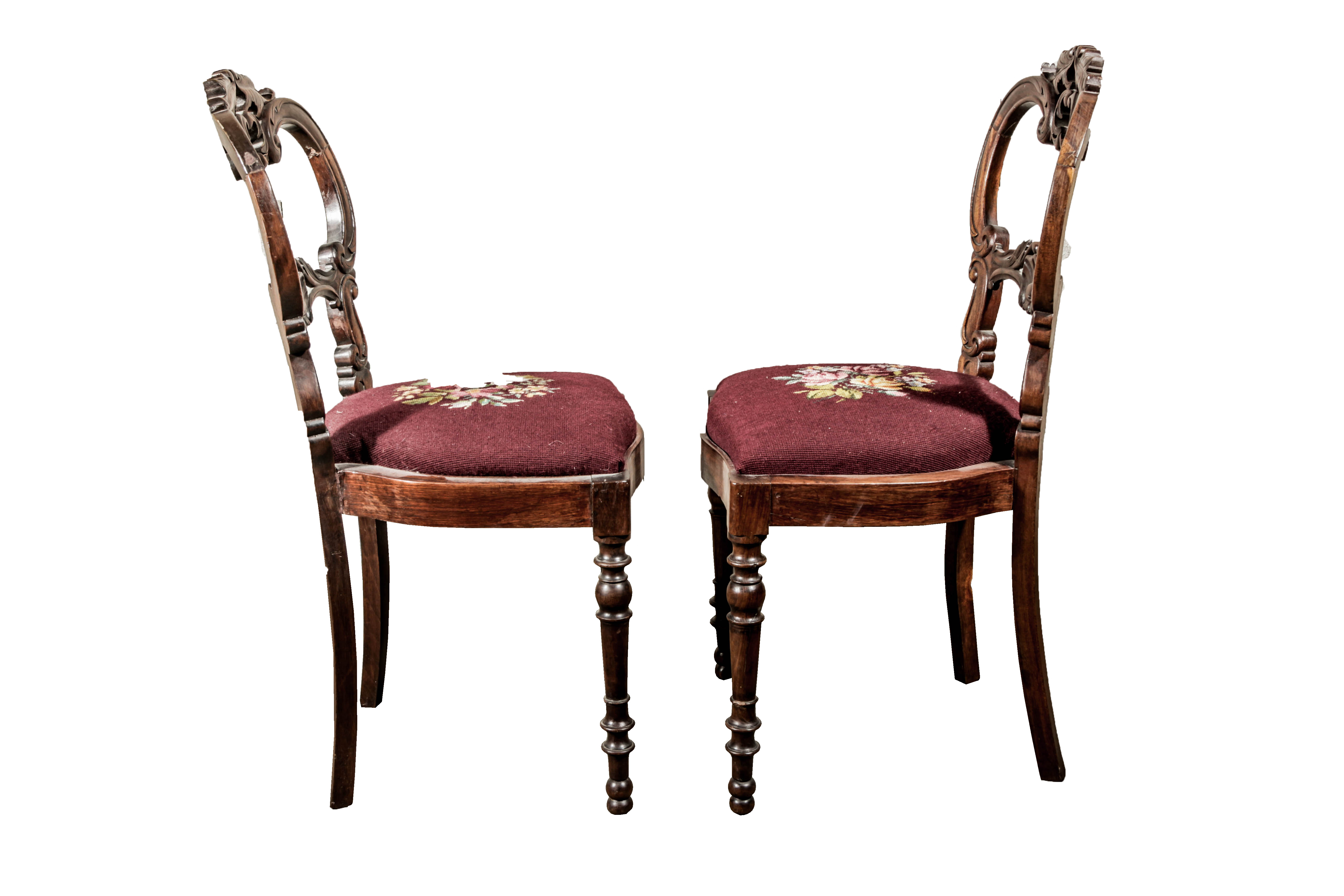 Mid 20th Century Balloon Back Chairs