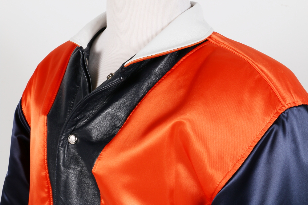 Reversible Chicago Bears Leather Jacket